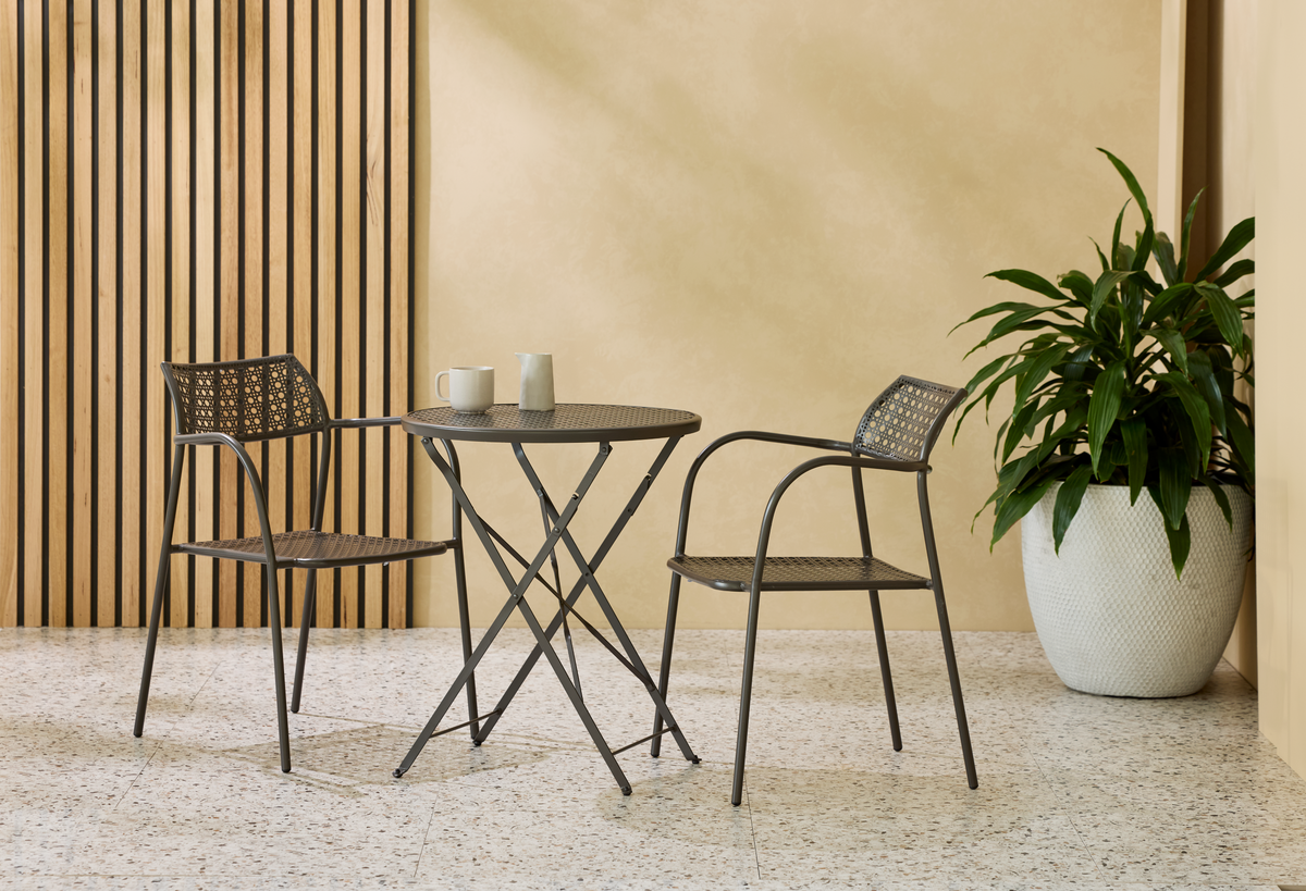 Havora Outdoor Chair Espresso (Set of 2)