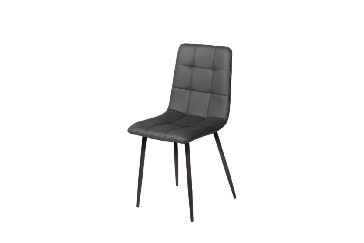 Javero Dining Chair Charcoal (Set of 2)