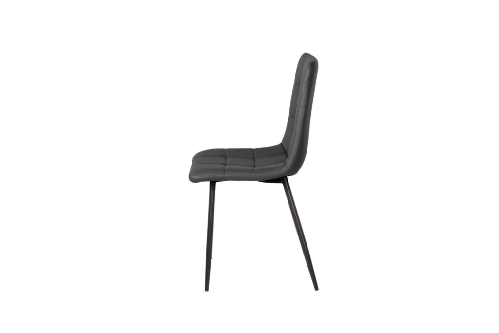 Javero Dining Chair Charcoal (Set of 2)