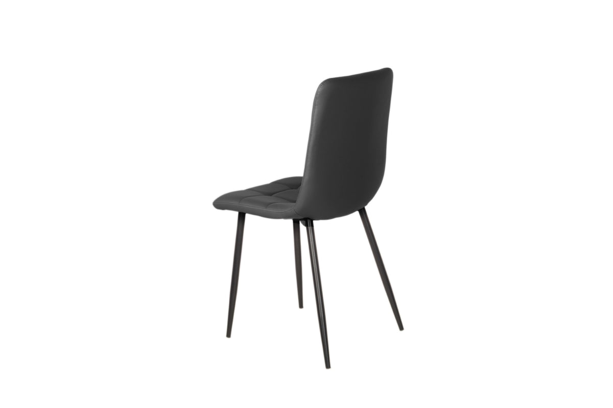 Javero Dining Chair Charcoal (Set of 2)