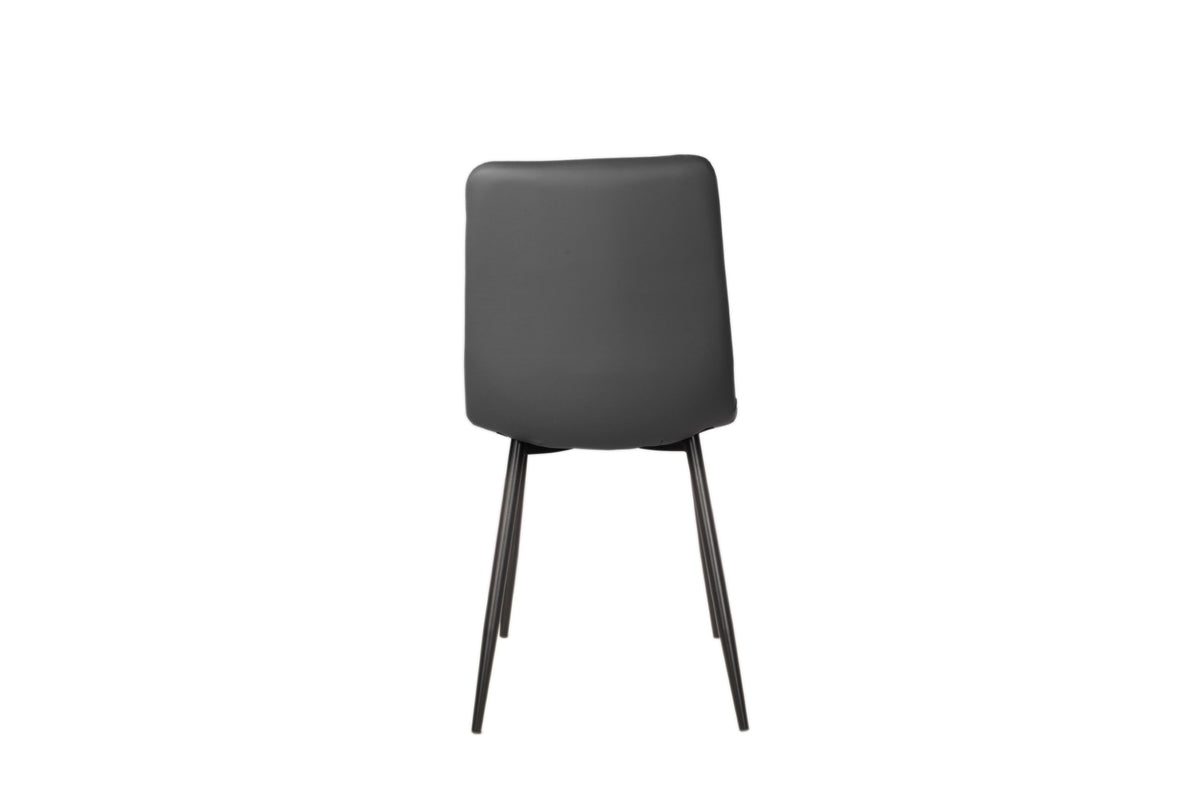 Javero Dining Chair Charcoal (Set of 2)