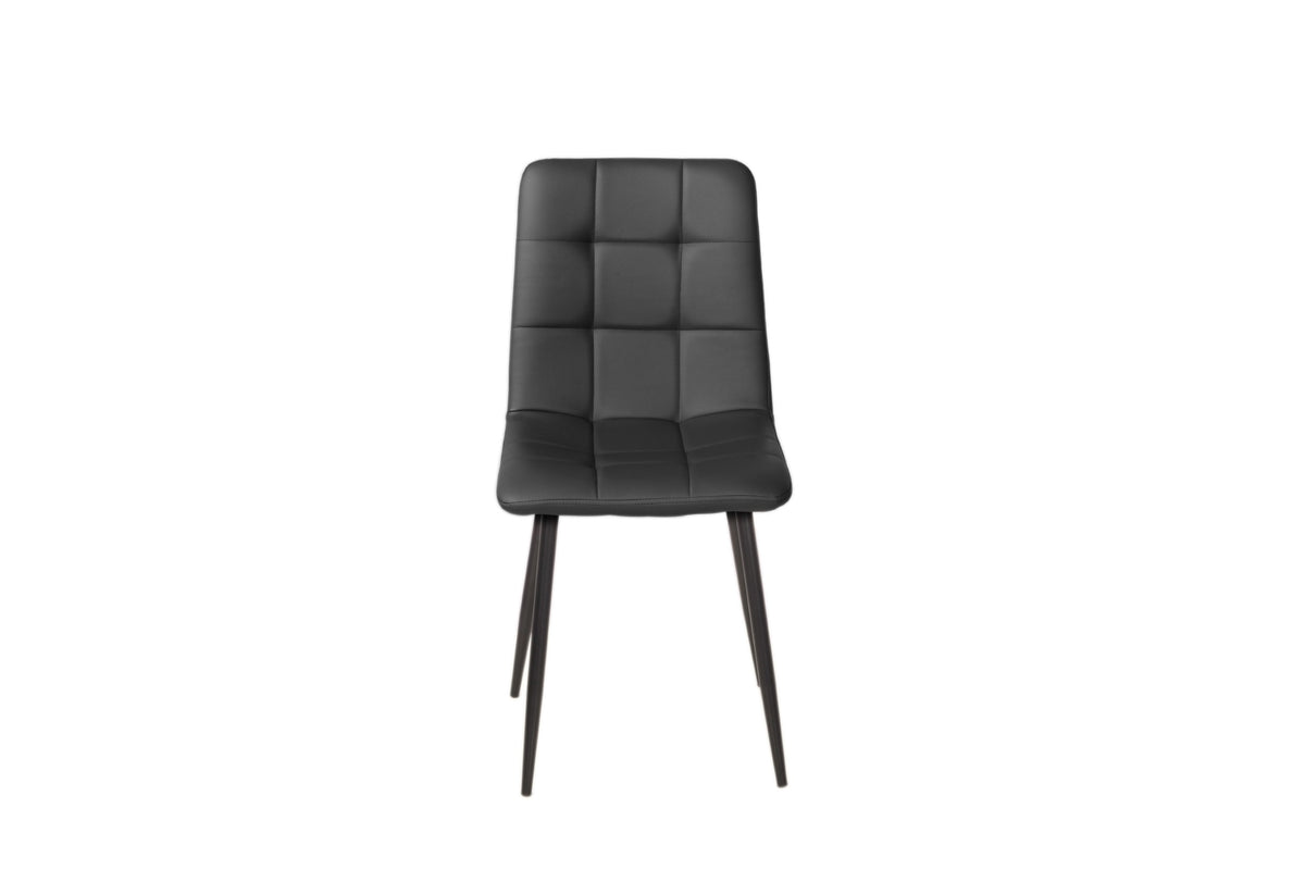 Javero Dining Chair Charcoal (Set of 2)