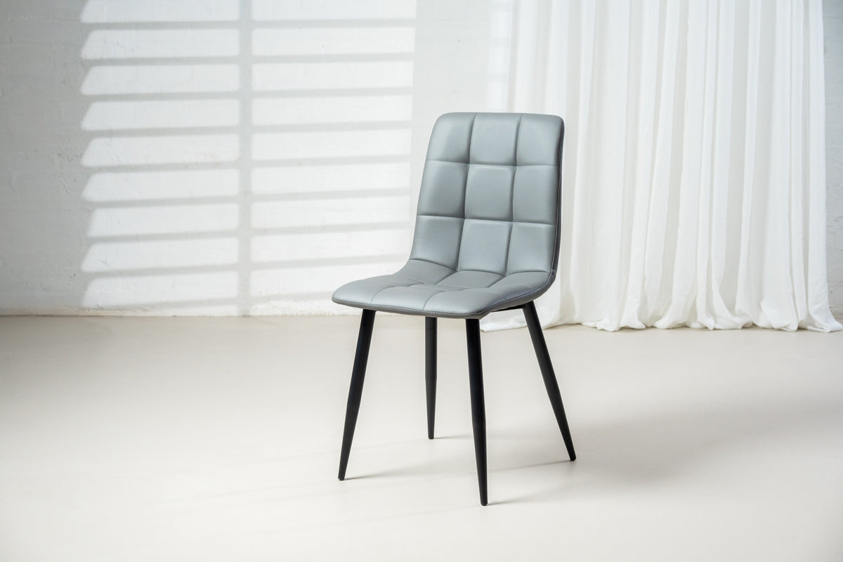 Javero Dining Chair Charcoal (Set of 2)