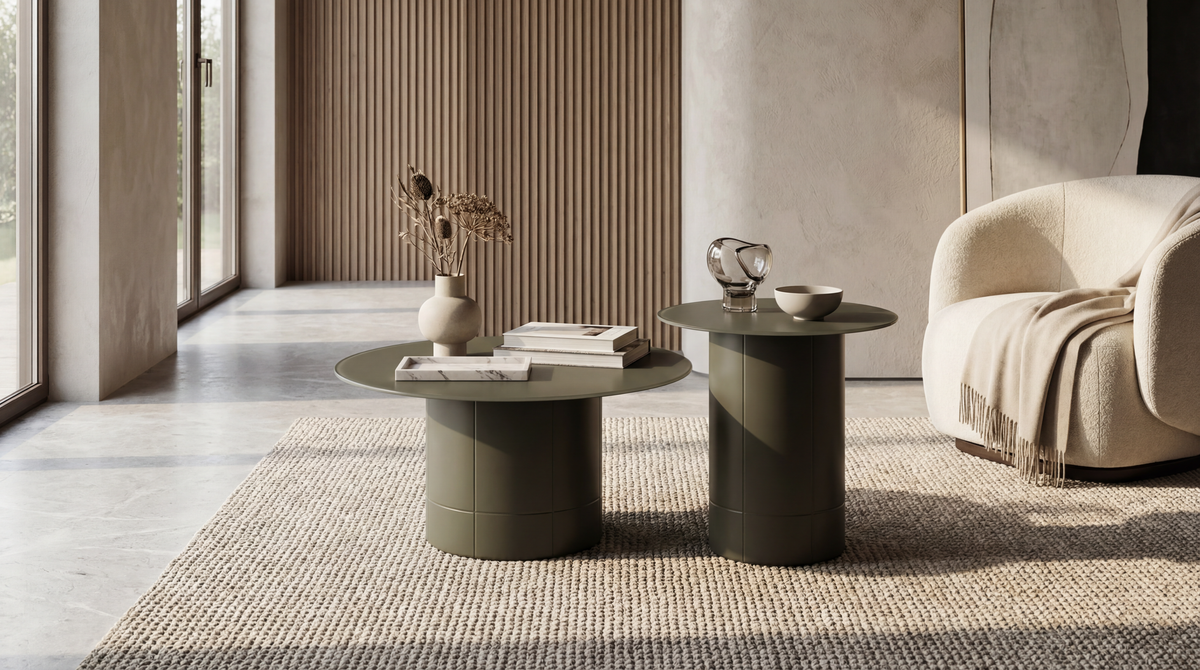 Jarella Coffee Table Matte Khaki