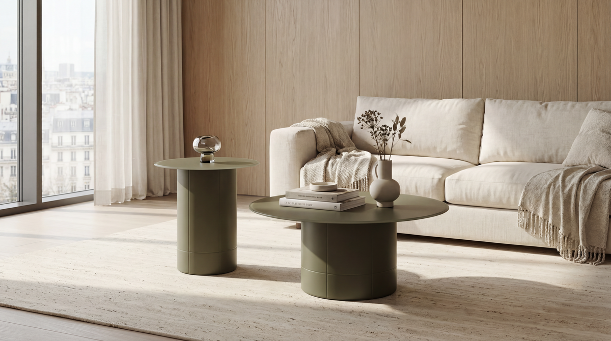 Jarella Coffee Table Matte Khaki