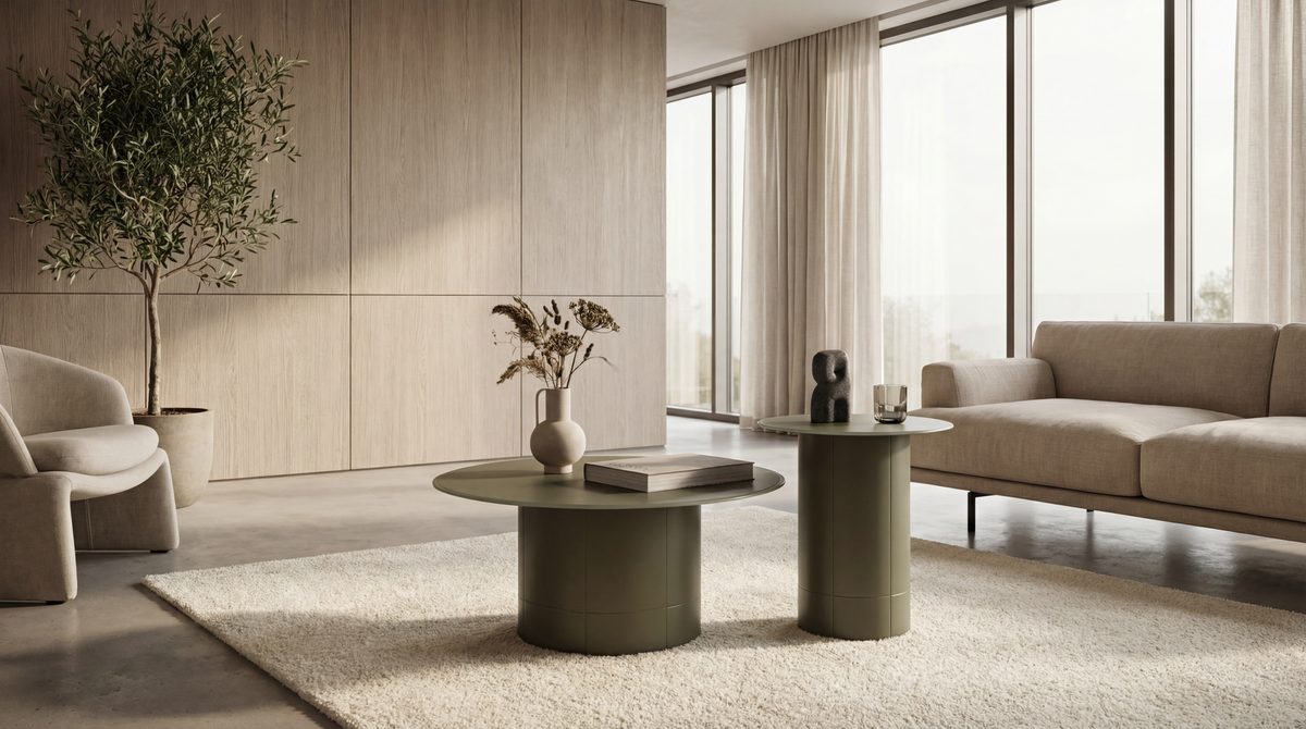 Jarella Coffee Table Matte Khaki