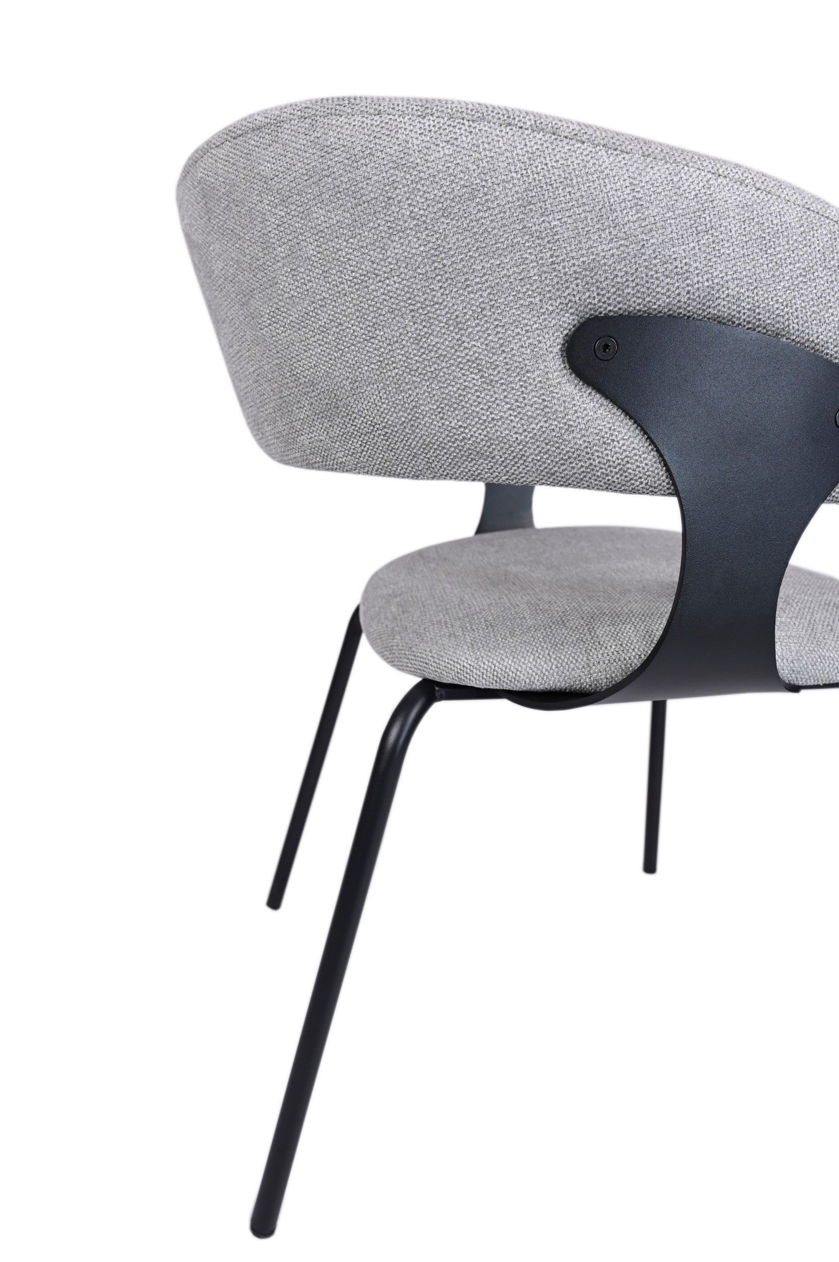Latte Dining Chair Silver Grey (Set of 2)