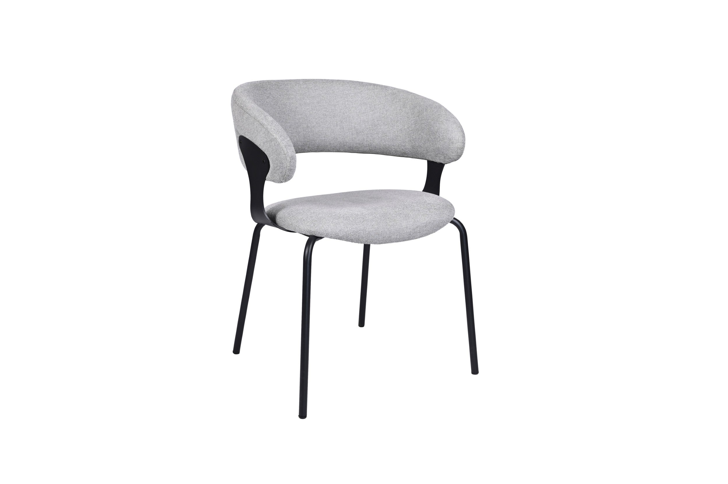 Latte Dining Chair Silver Grey (Set of 2)