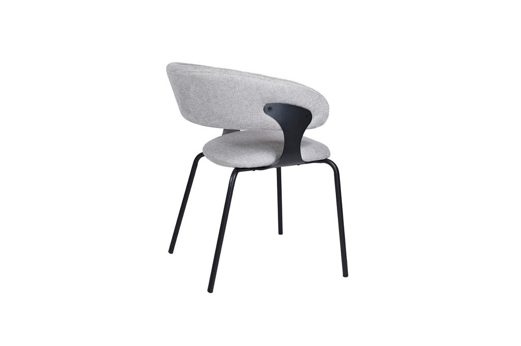 Latte Dining Chair Silver Grey (Set of 2)