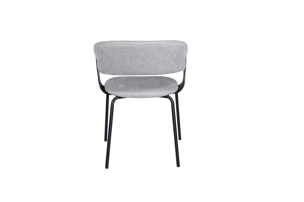 Latte Dining Chair Silver Grey (Set of 2)
