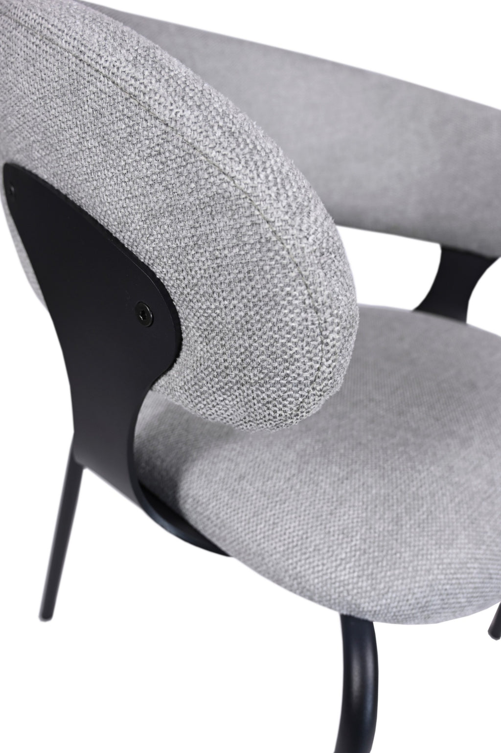 Latte Dining Chair Silver Grey (Set of 2)