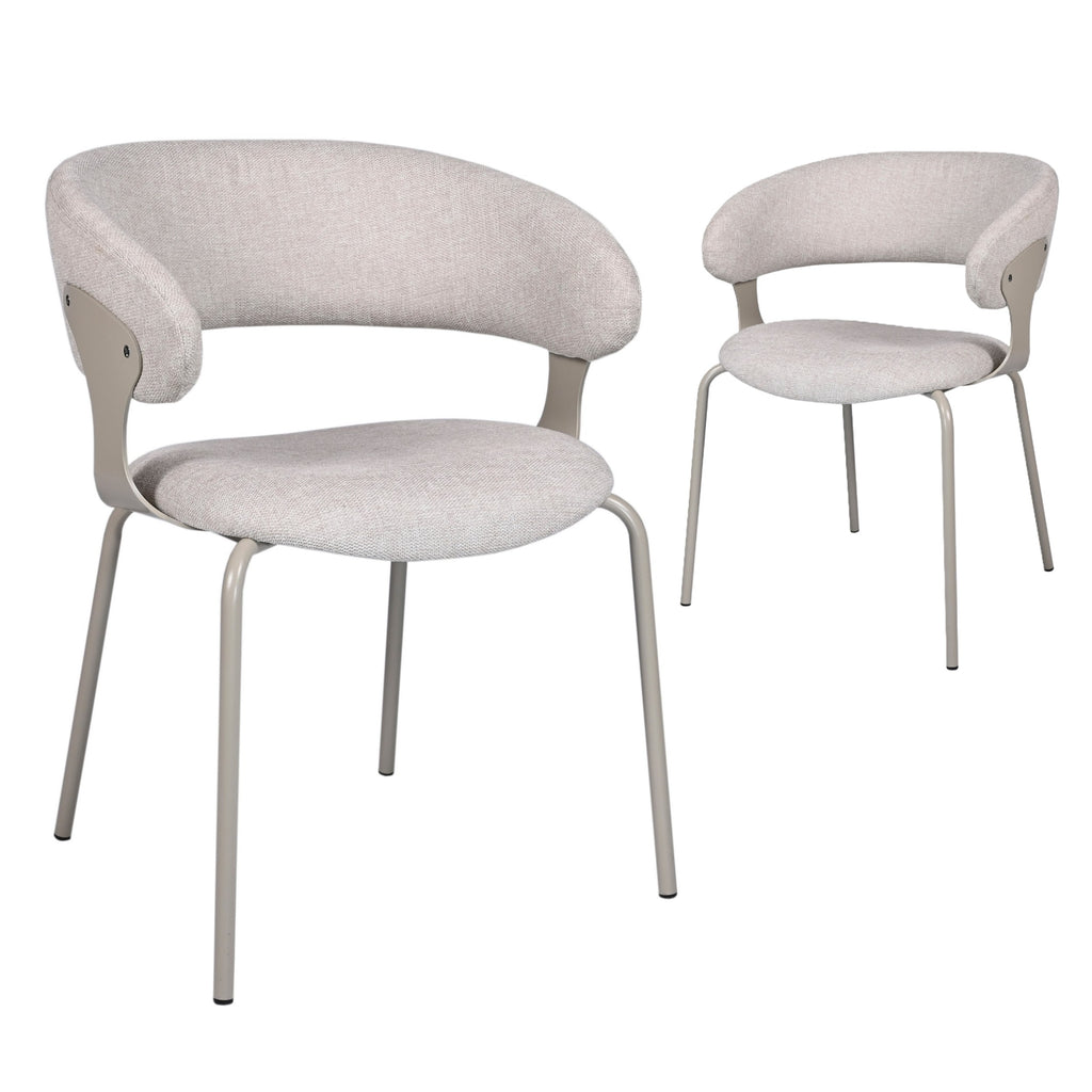 Latte Dining Chair Latte (Set of 2)