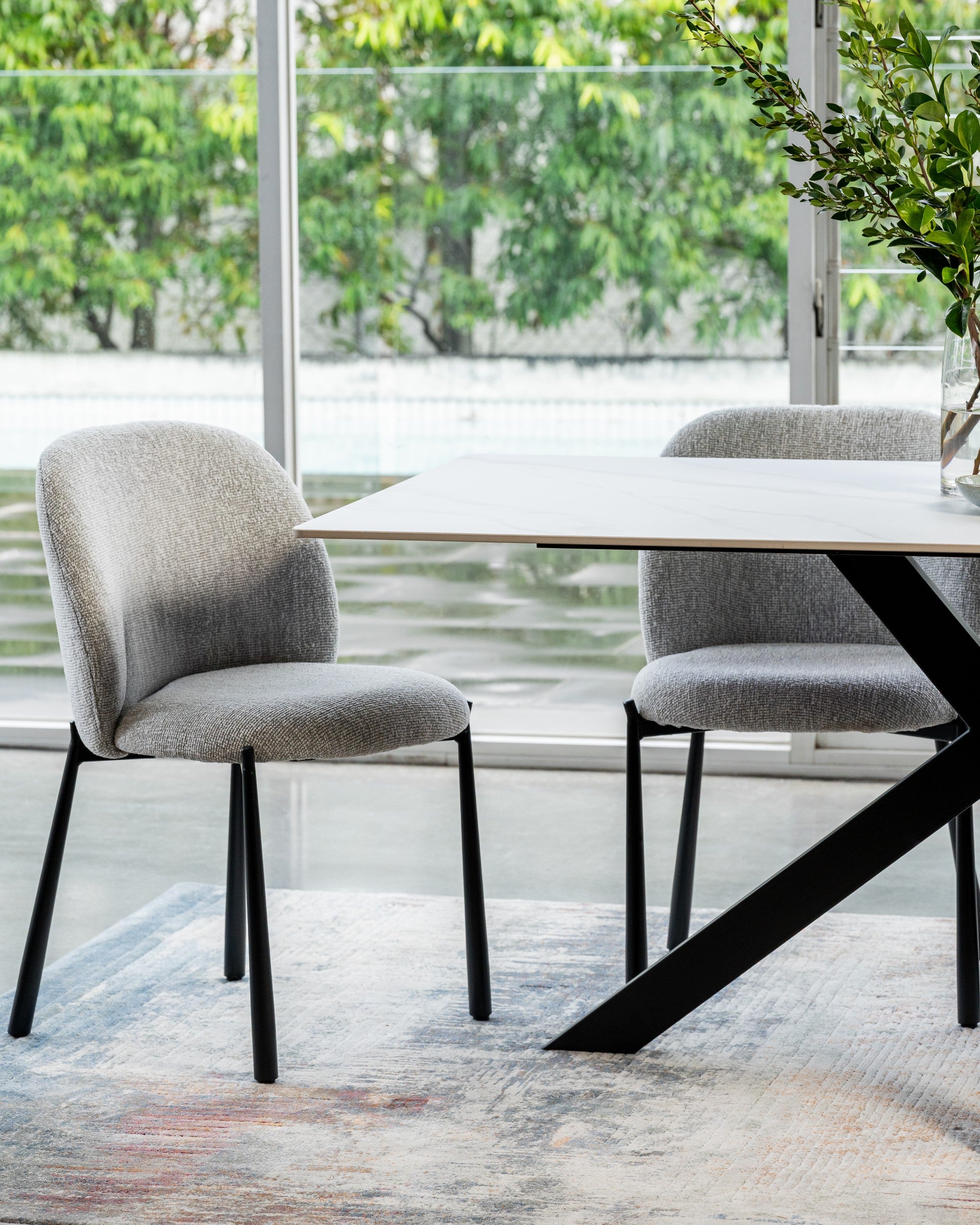 Oyster Dining Chair Oyster White (Set of 2)