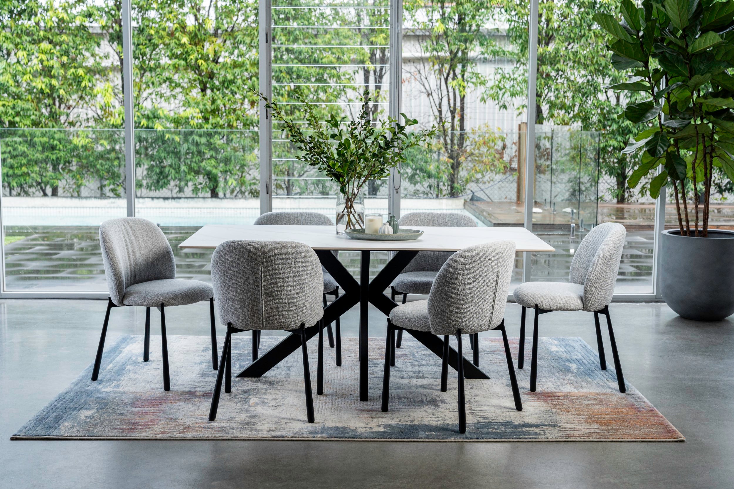 Oyster Dining Chair Oyster White (Set of 2)