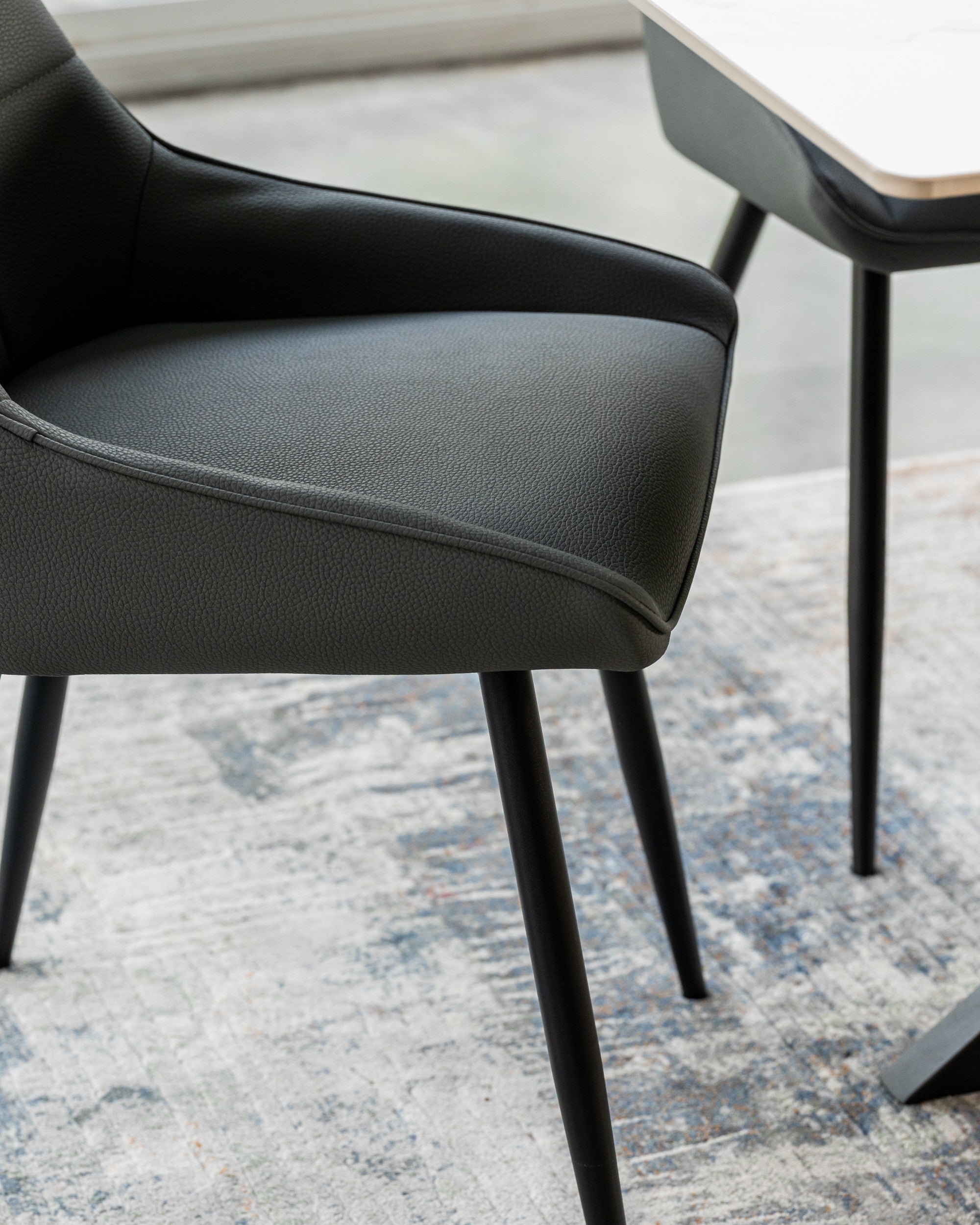 Raven Dining Chair Charcoal (Set of 4)