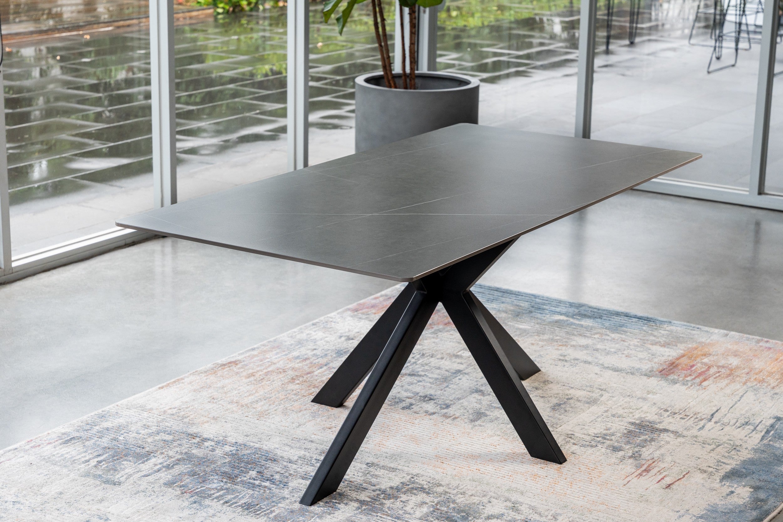 Bulgar Dining Table Bulgarian Grey