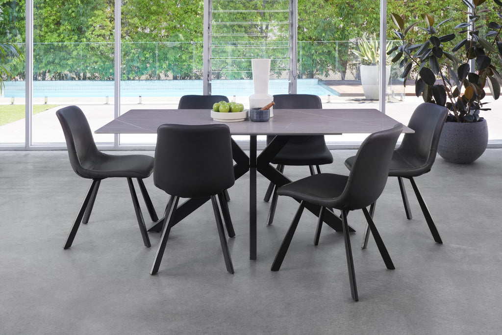Colvane Dining Chair Antique Black (Set of 4)