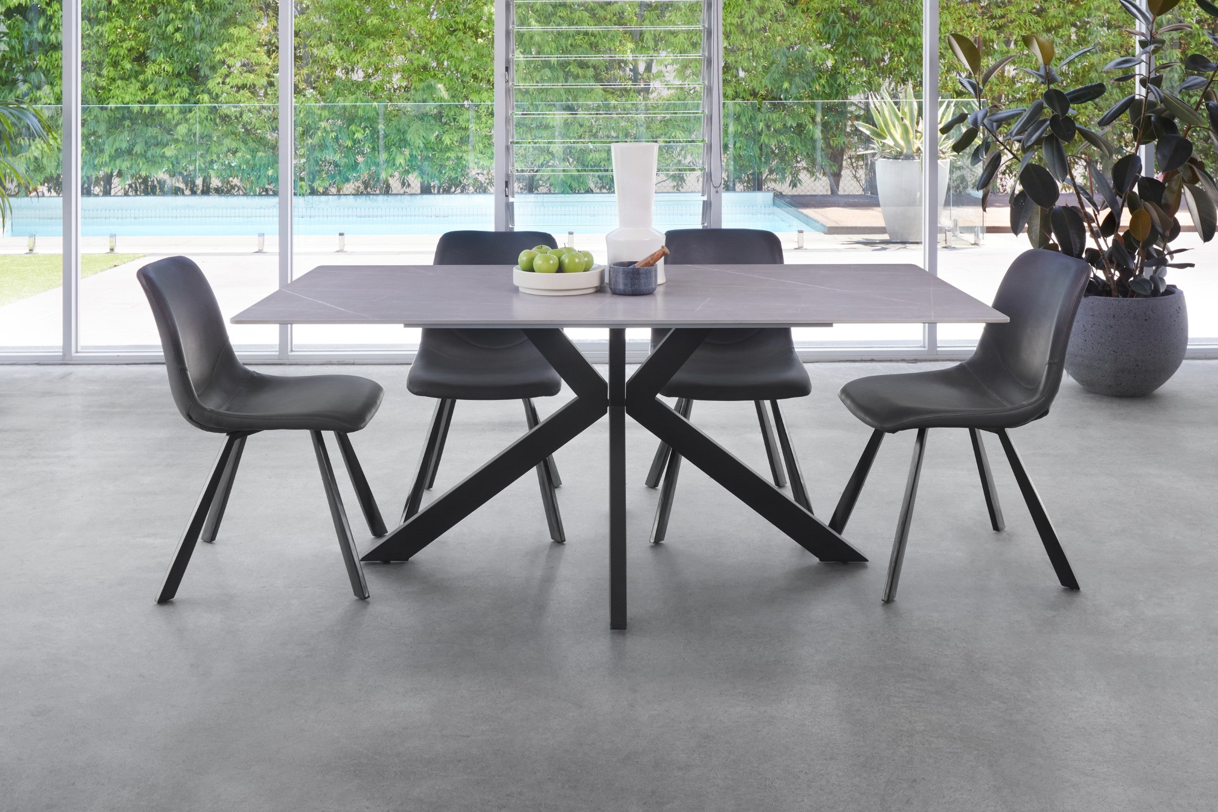 Bulgar Dining Table Bulgarian Grey
