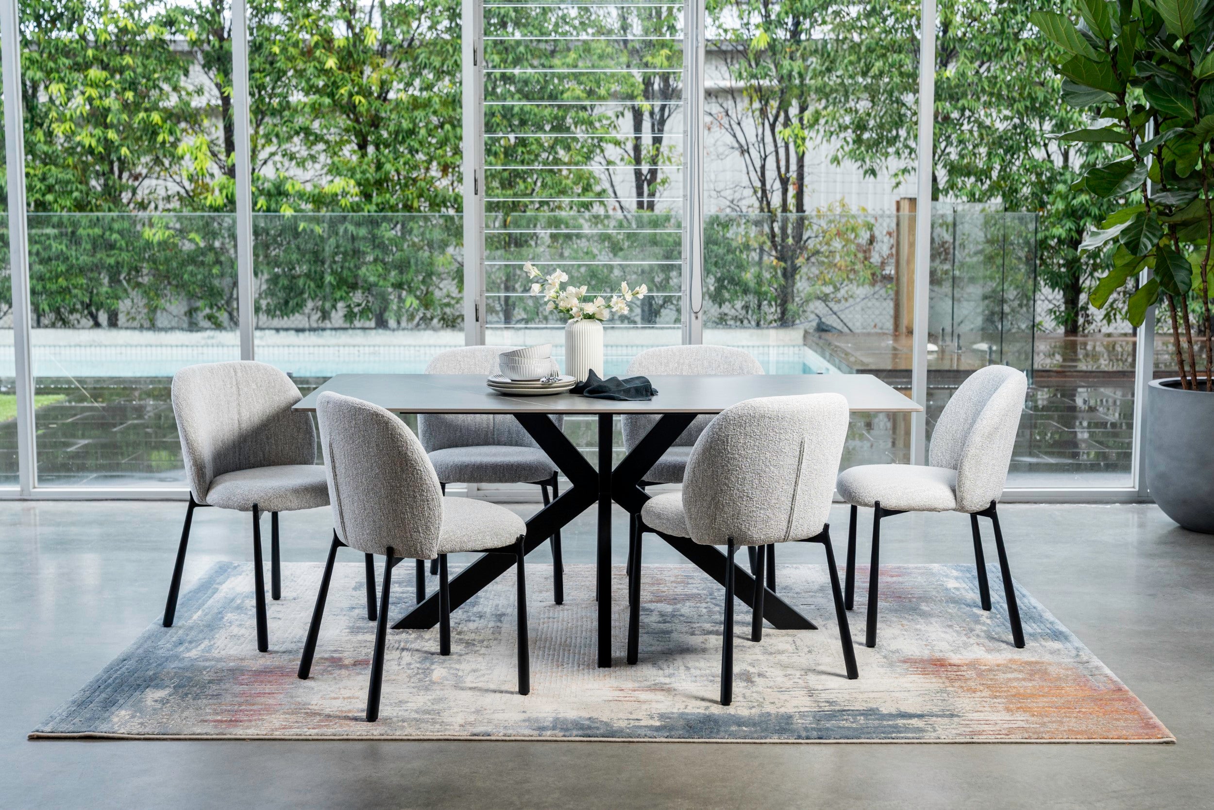 Bulgar Dining Table Bulgarian Grey