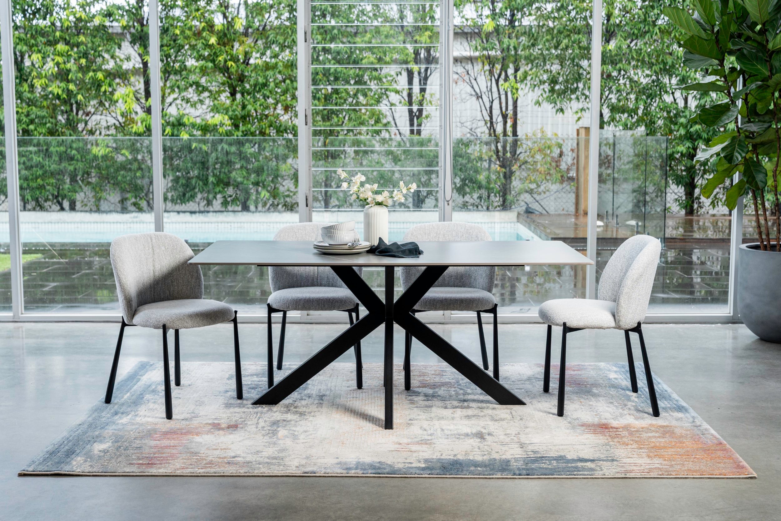 Bulgar Dining Table Bulgarian Grey