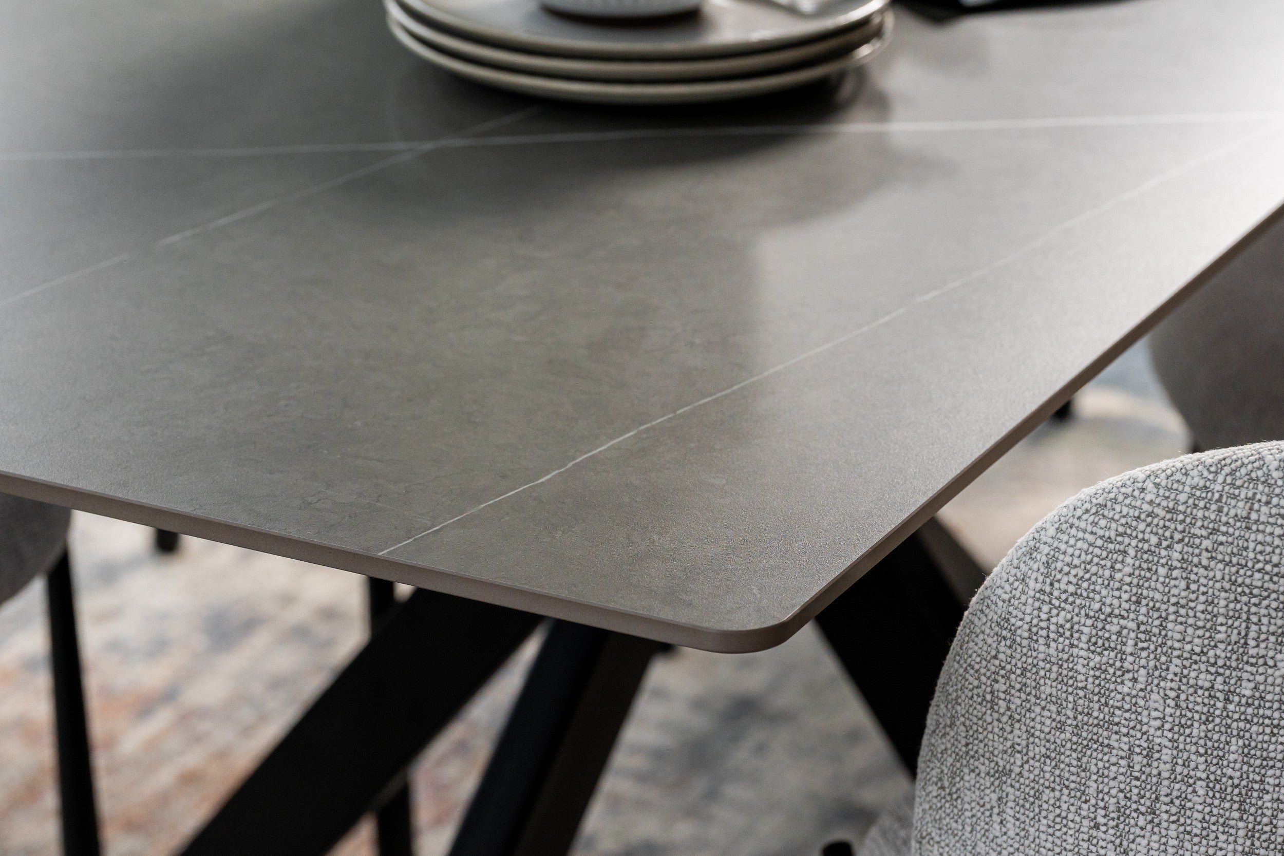 Bulgar Dining Table Bulgarian Grey