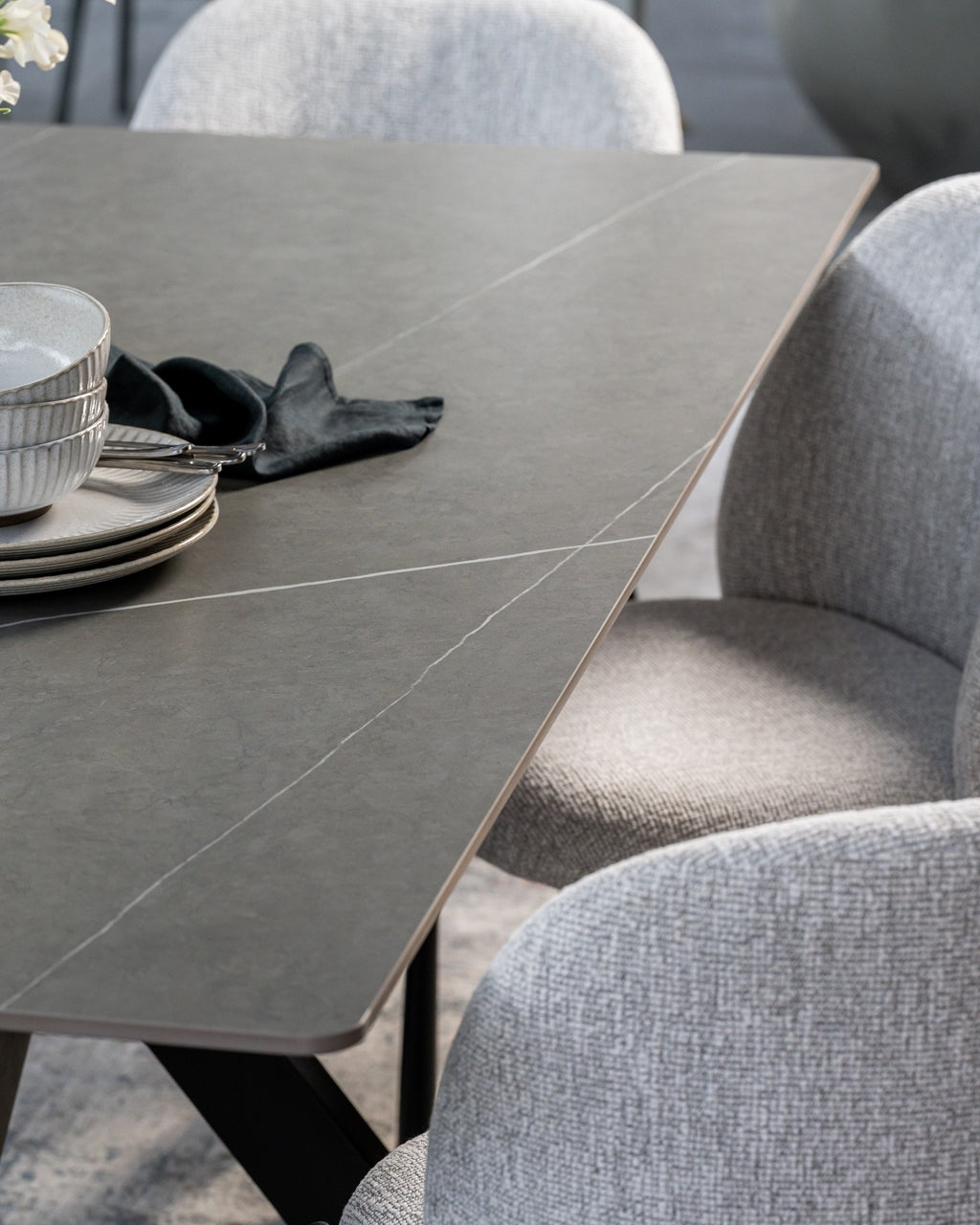 Bulgar Dining Table Bulgarian Grey