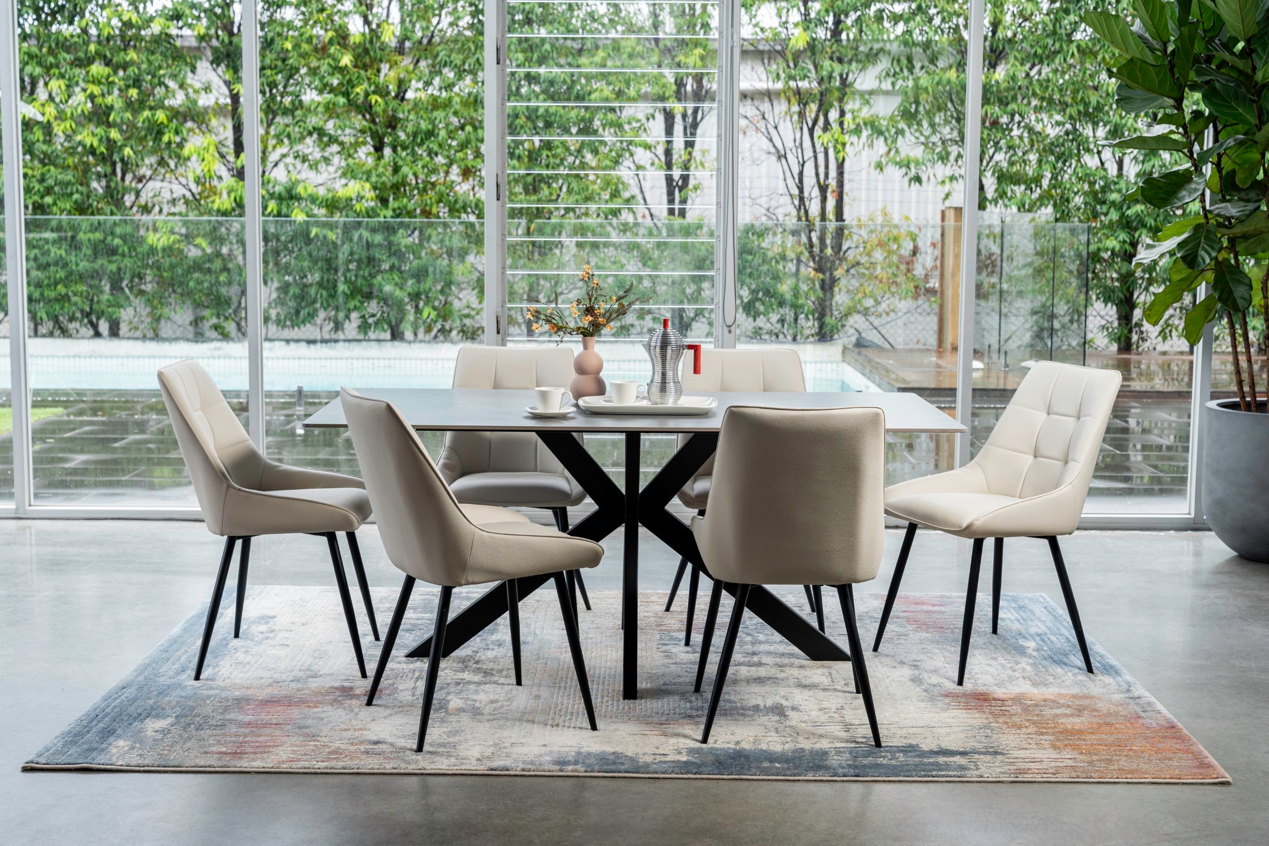 Bulgar Dining Table Bulgarian Grey
