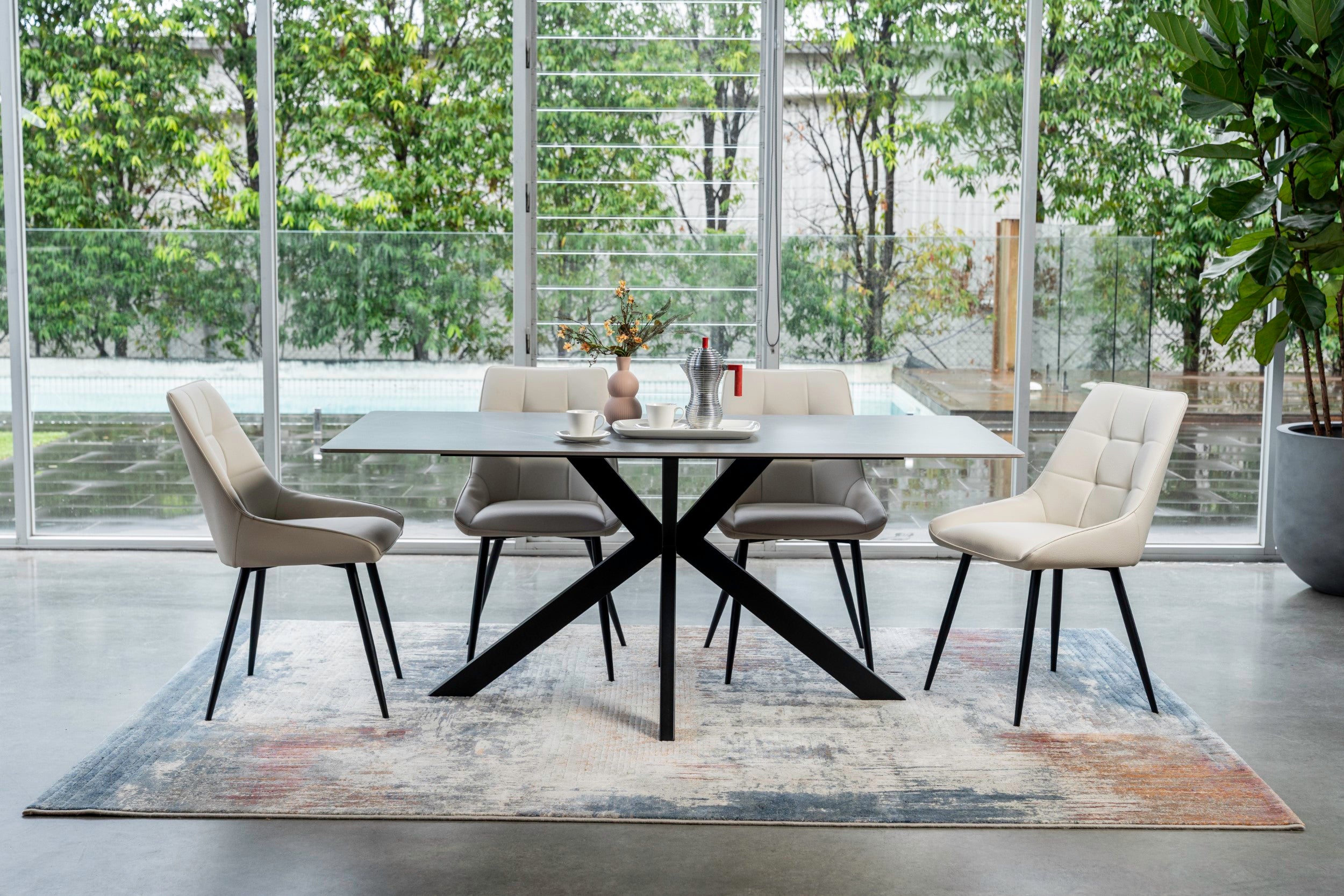 Bulgar Dining Table Bulgarian Grey