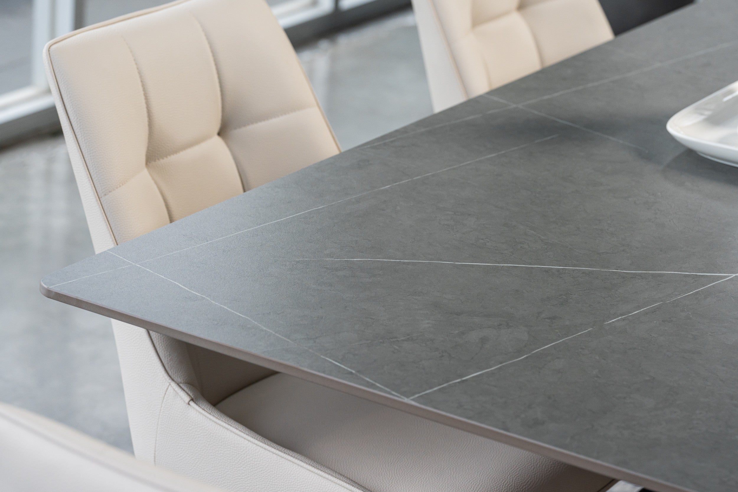 Bulgar Dining Table Bulgarian Grey