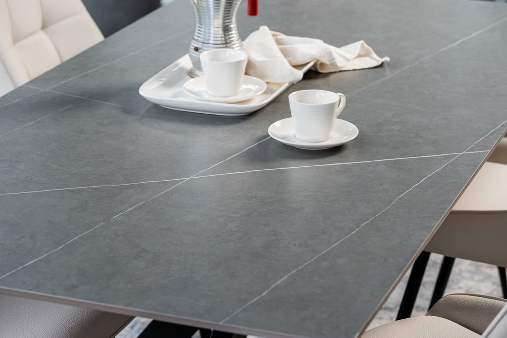 Bulgar Dining Table Bulgarian Grey