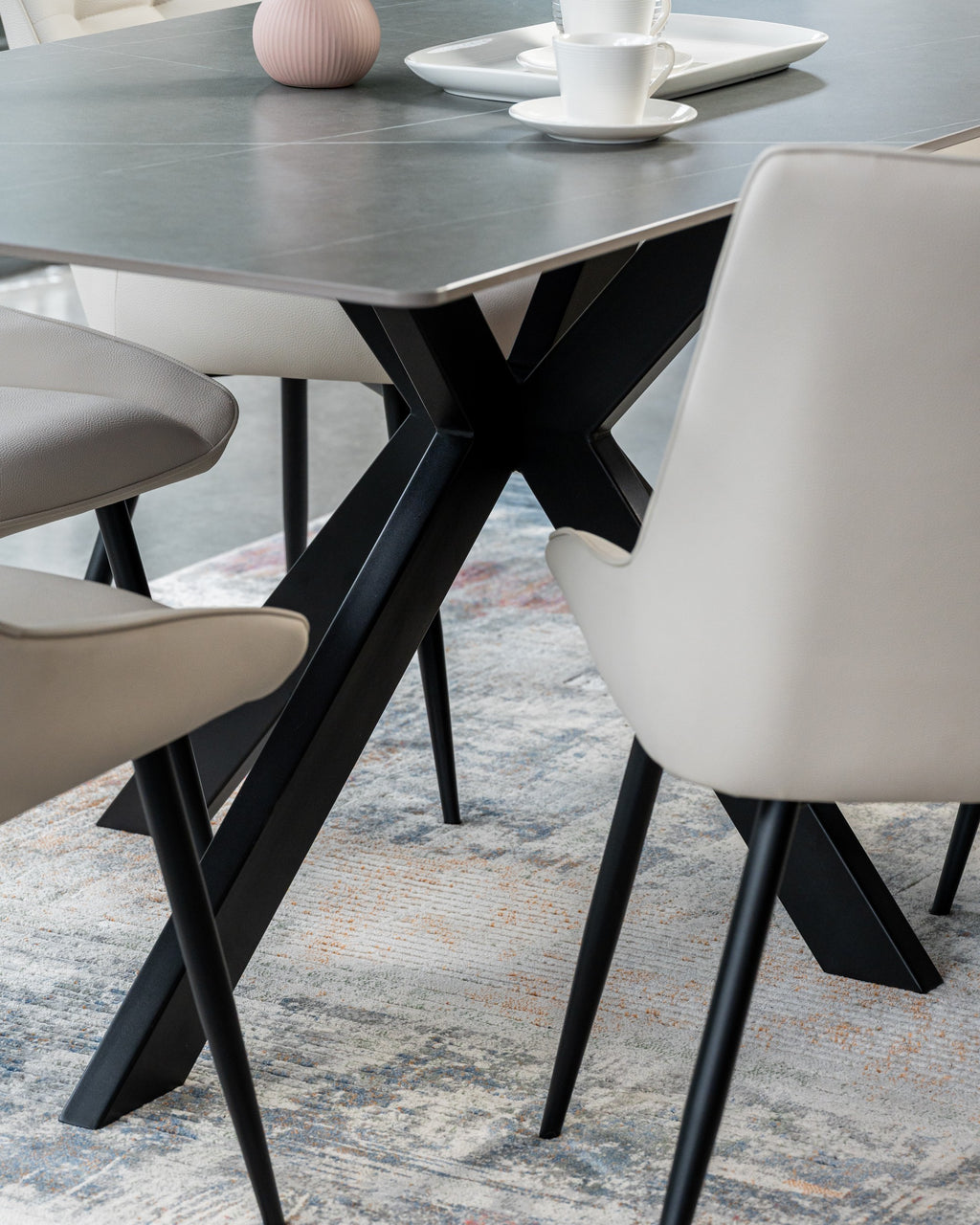 Bulgar Dining Table Bulgarian Grey