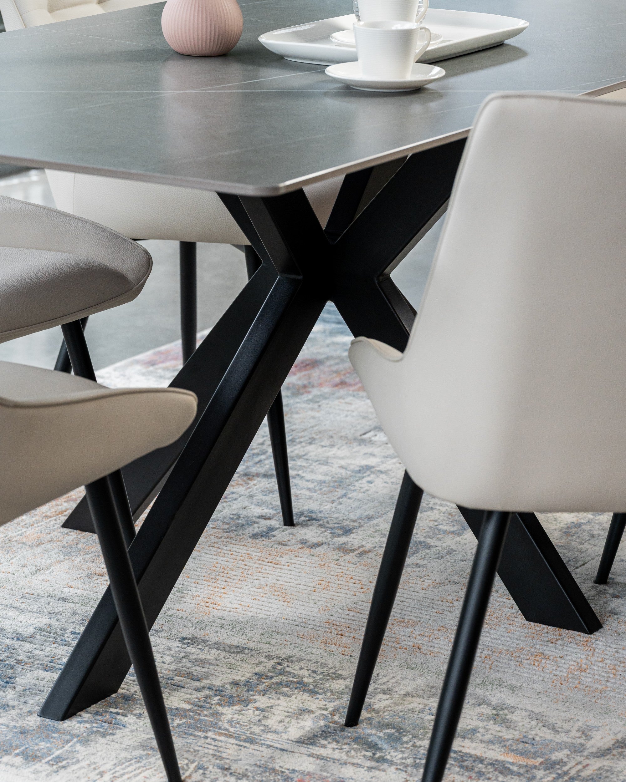 Bulgar Dining Table Bulgarian Grey