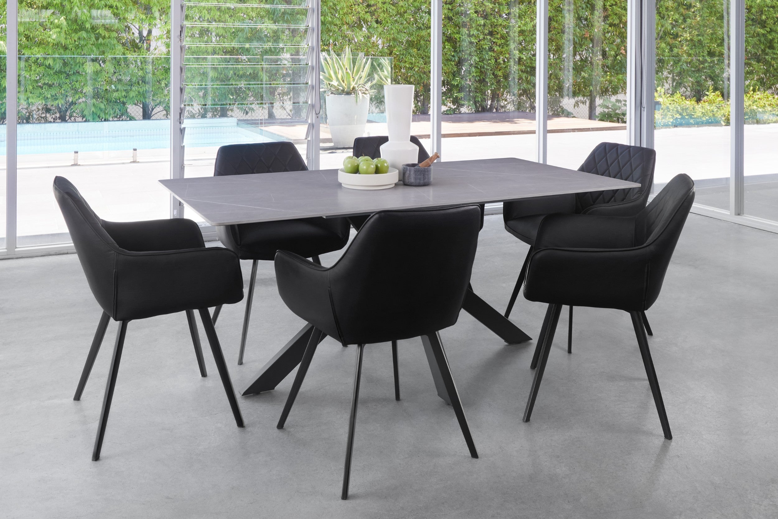 Bulgar Dining Table Bulgarian Grey