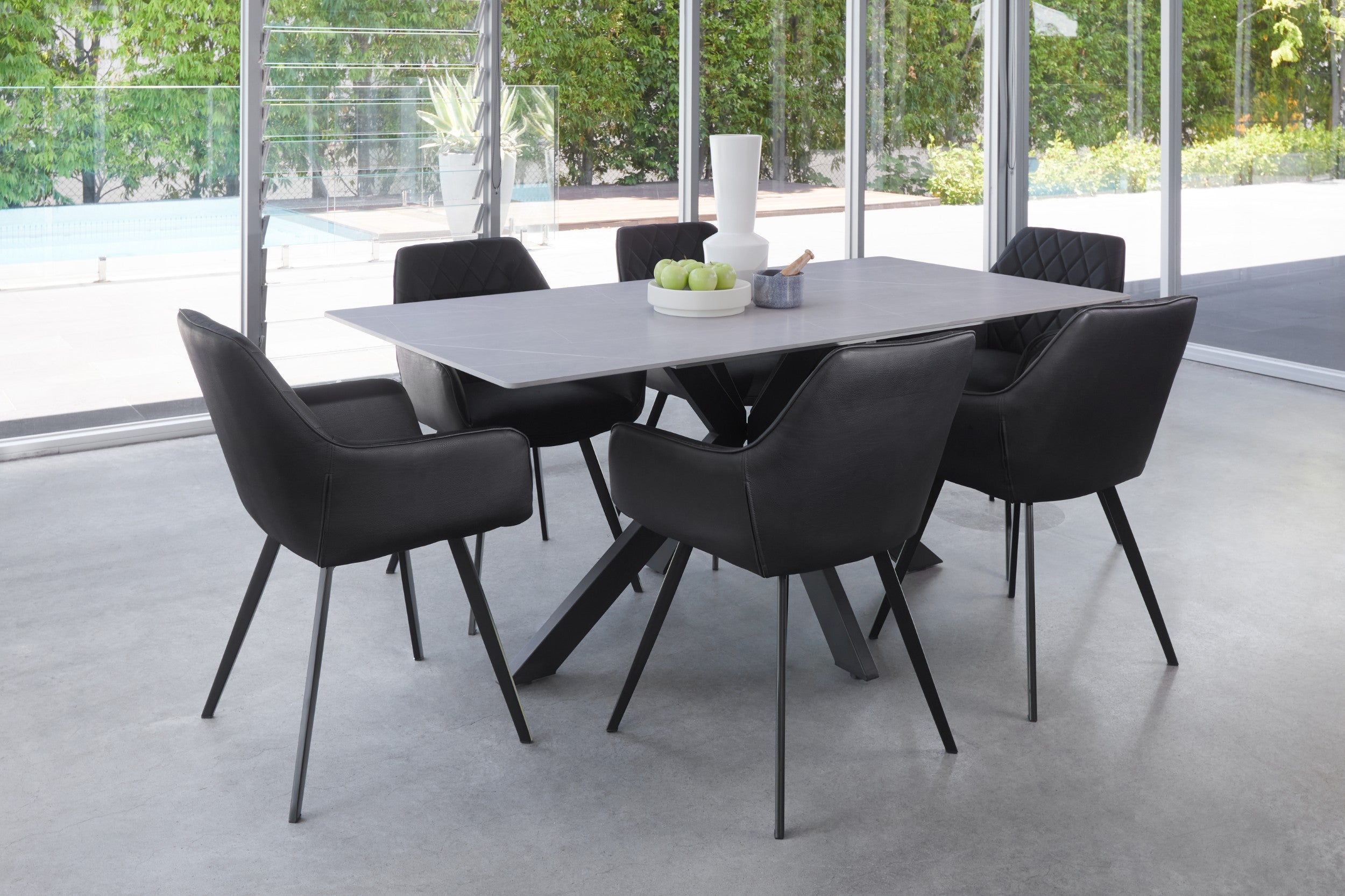 Bulgar Dining Table Bulgarian Grey