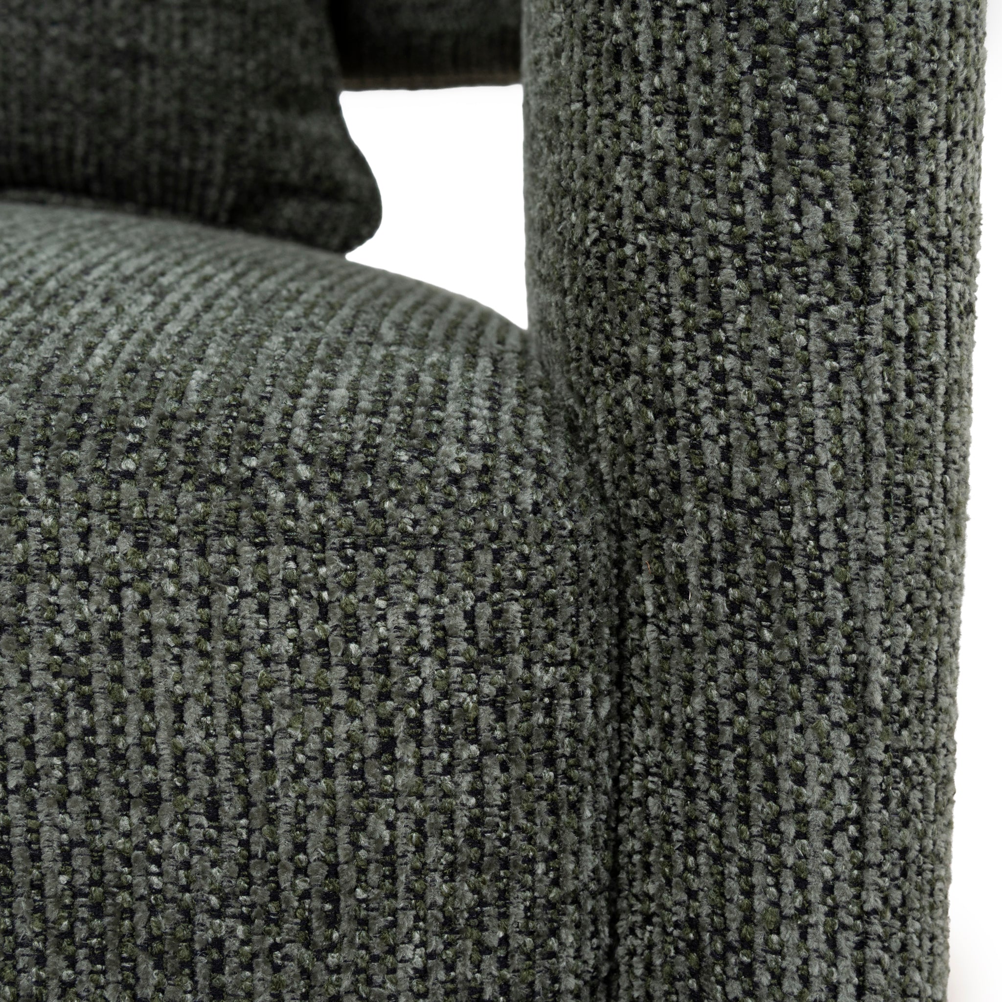 Armchair - Coral Dark Green