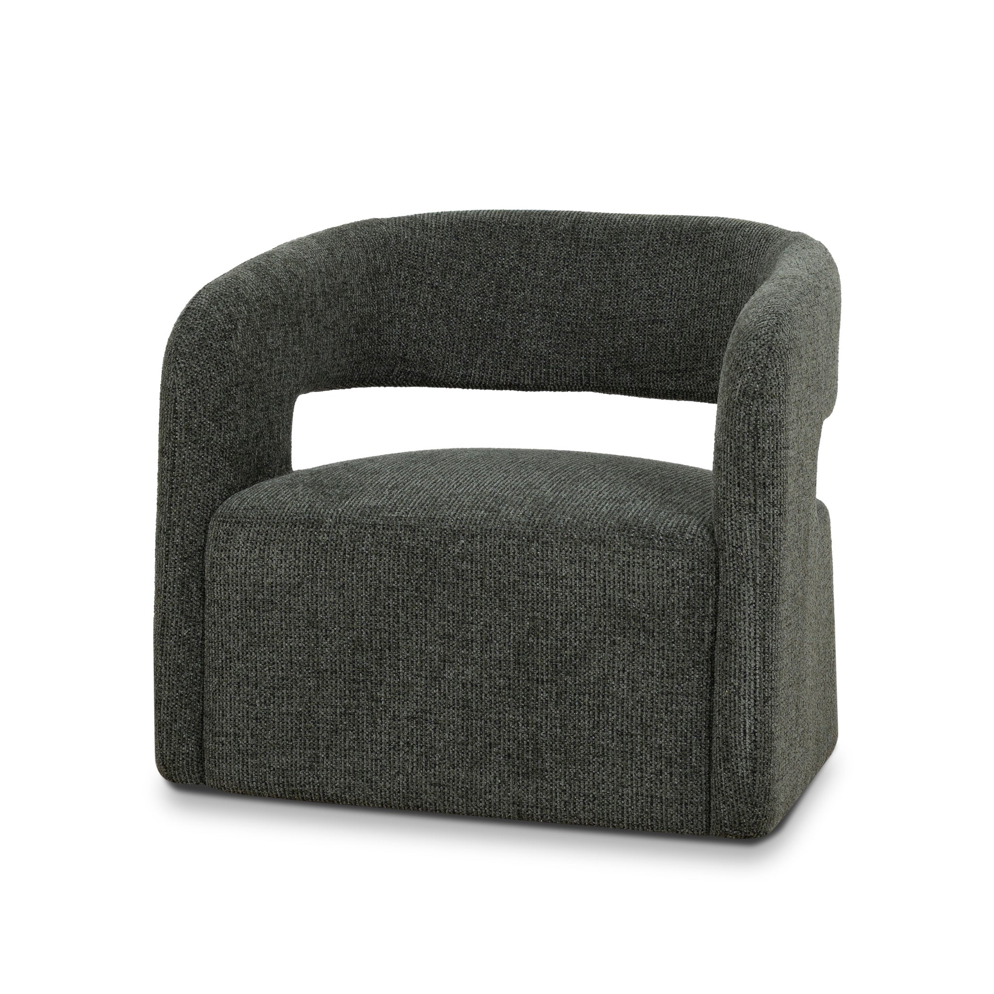 Armchair - Coral Dark Green