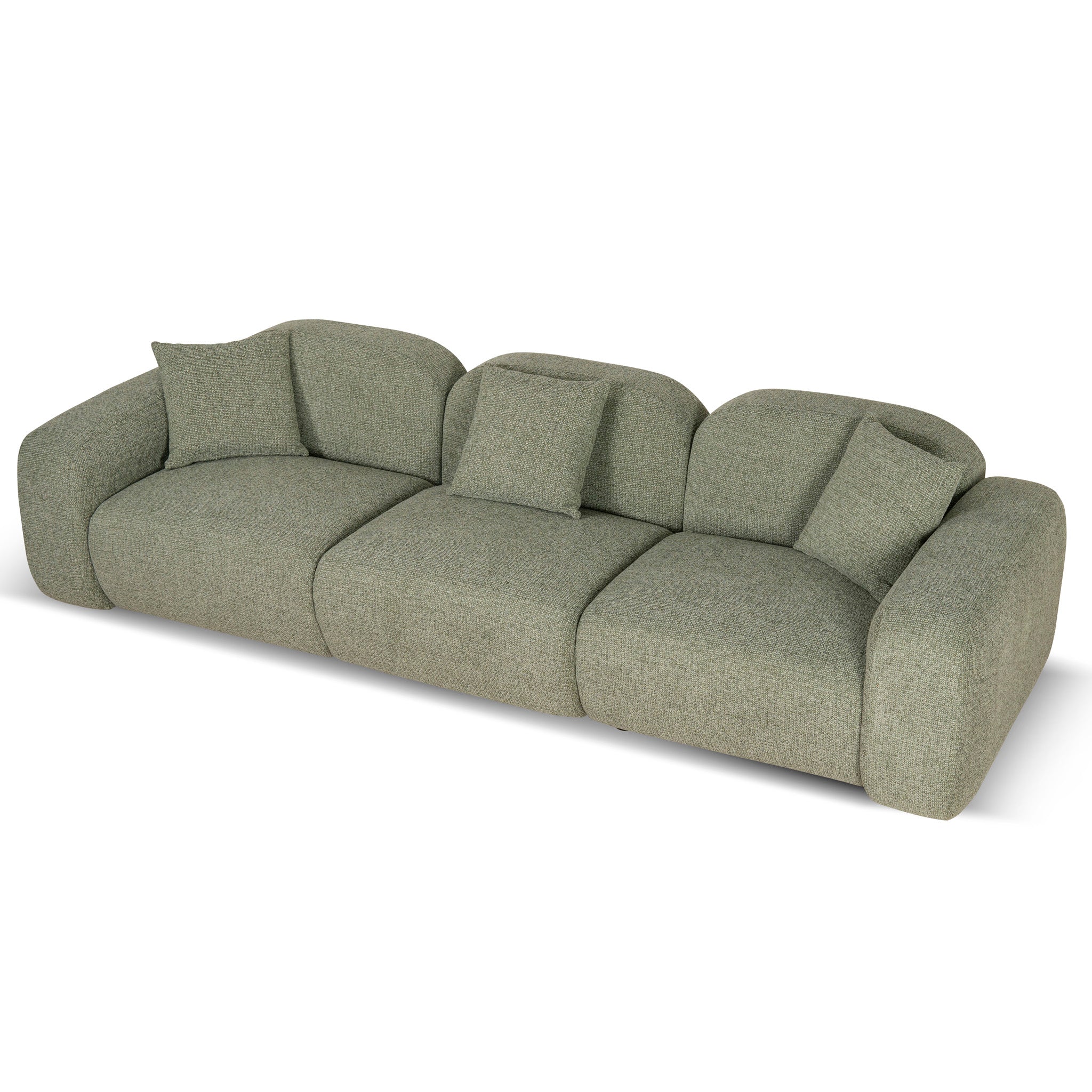 4 Seater Sofa - Coral Light Green