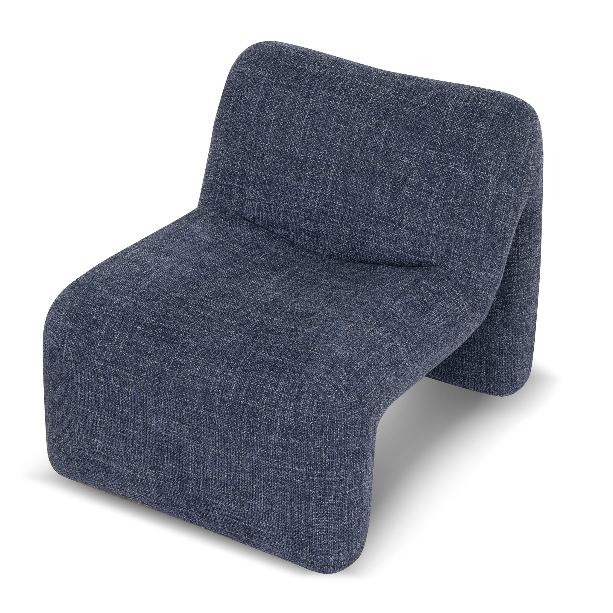 Fabric Ravello Lounge Chair - Moss Navy