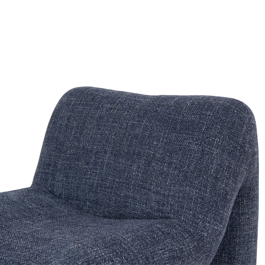Fabric Ravello Lounge Chair - Moss Navy