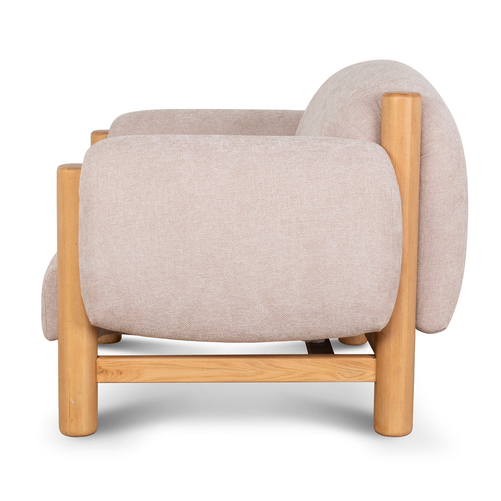 Natural Armchair - Nicki Blush