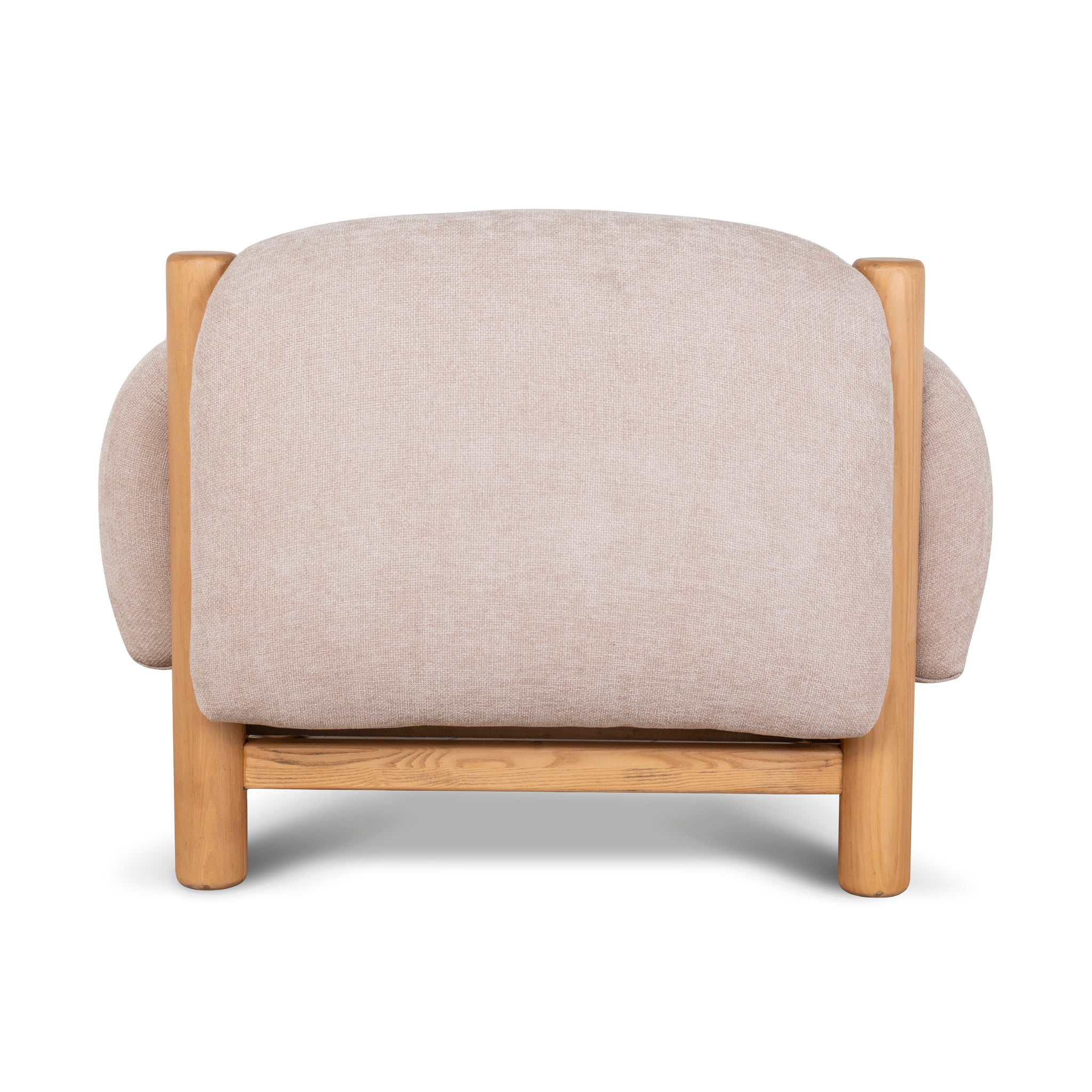 Natural Armchair - Nicki Blush