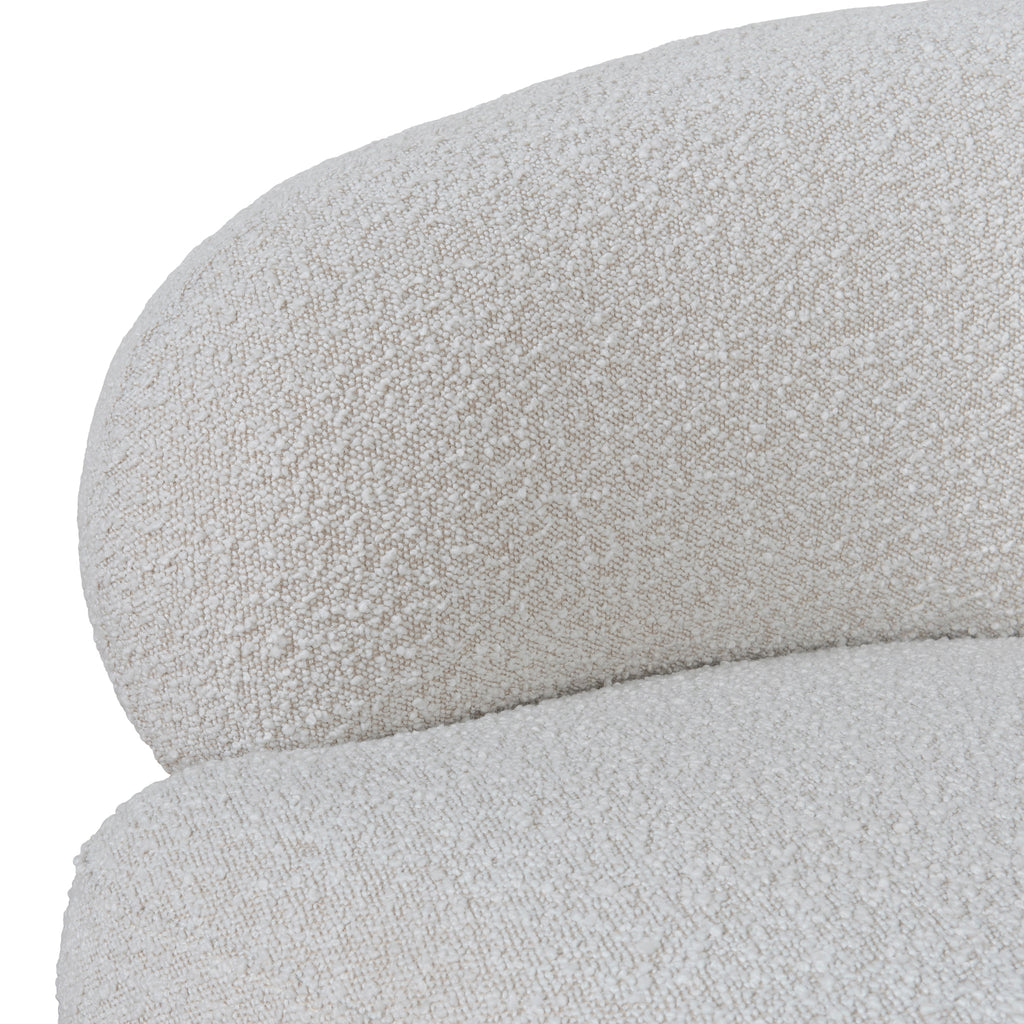 Armchair - Off White Boucle