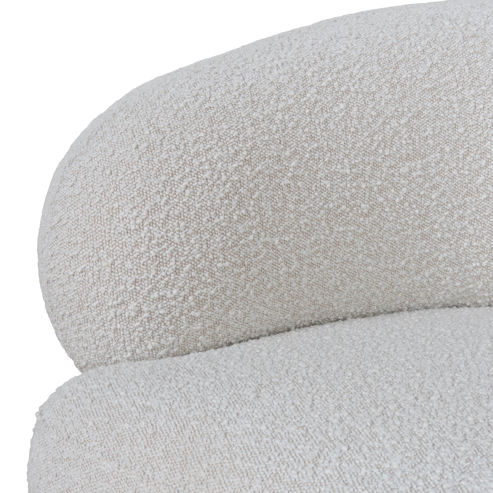 Armchair - Off White Boucle