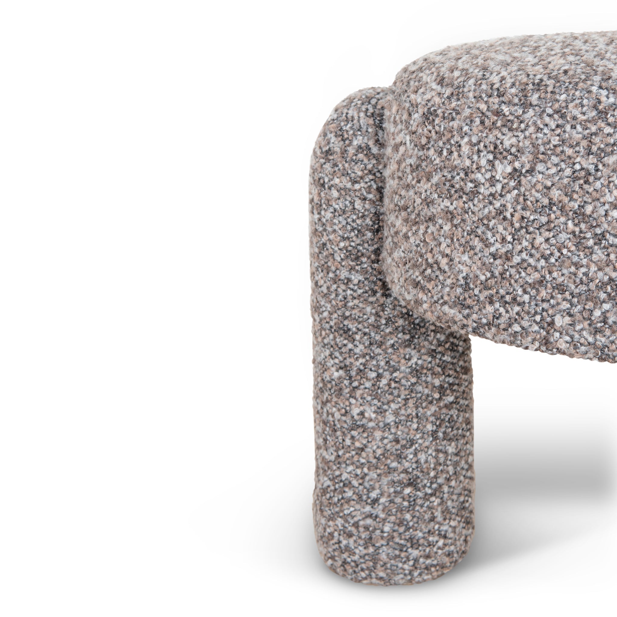 Firenze Ottoman- Choco Brown