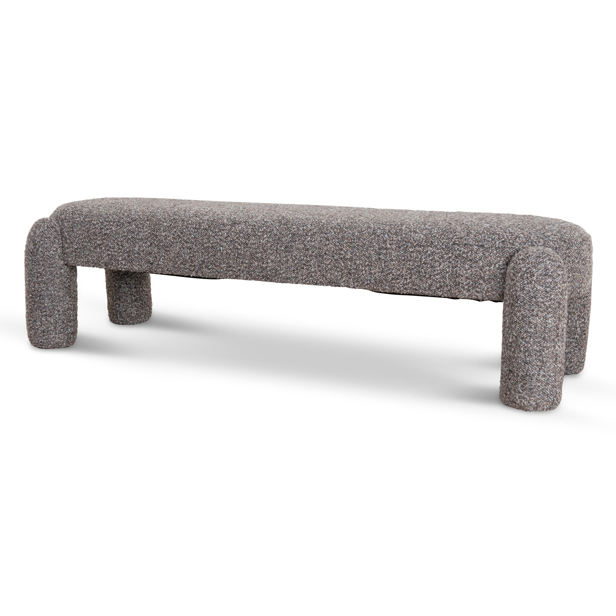 Long Firenze Ottoman- Choco Brown