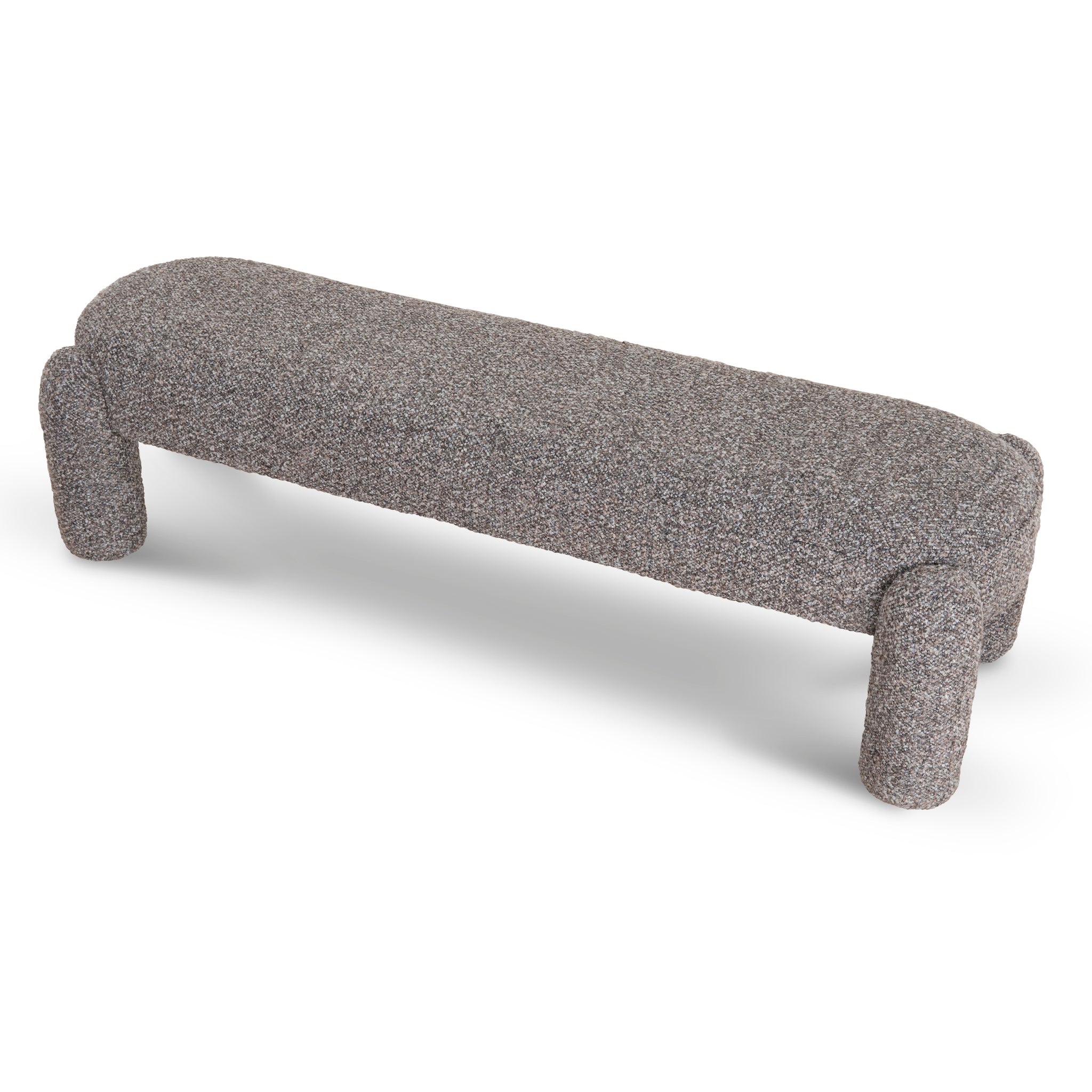 Long Firenze Ottoman- Choco Brown