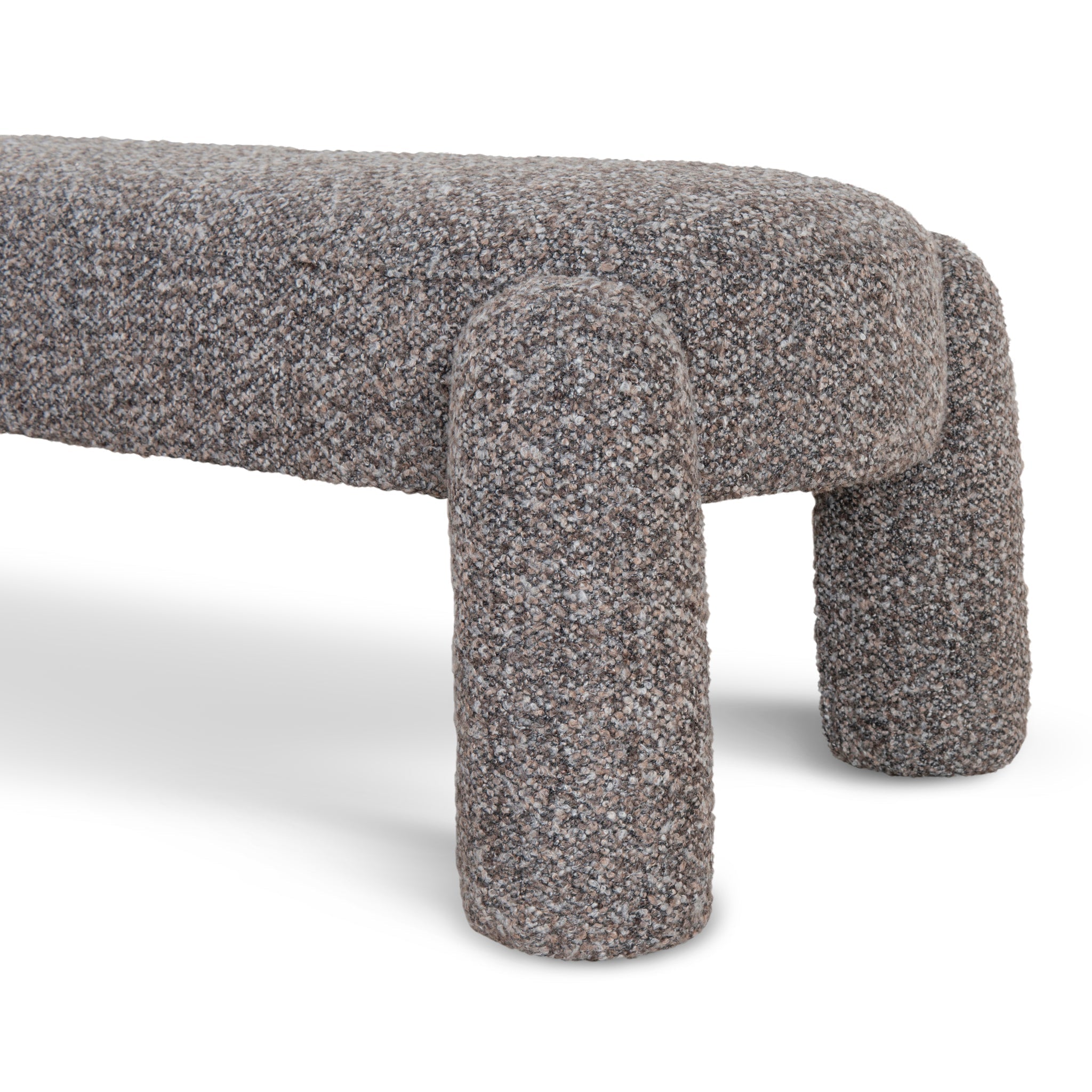 Long Firenze Ottoman- Choco Brown
