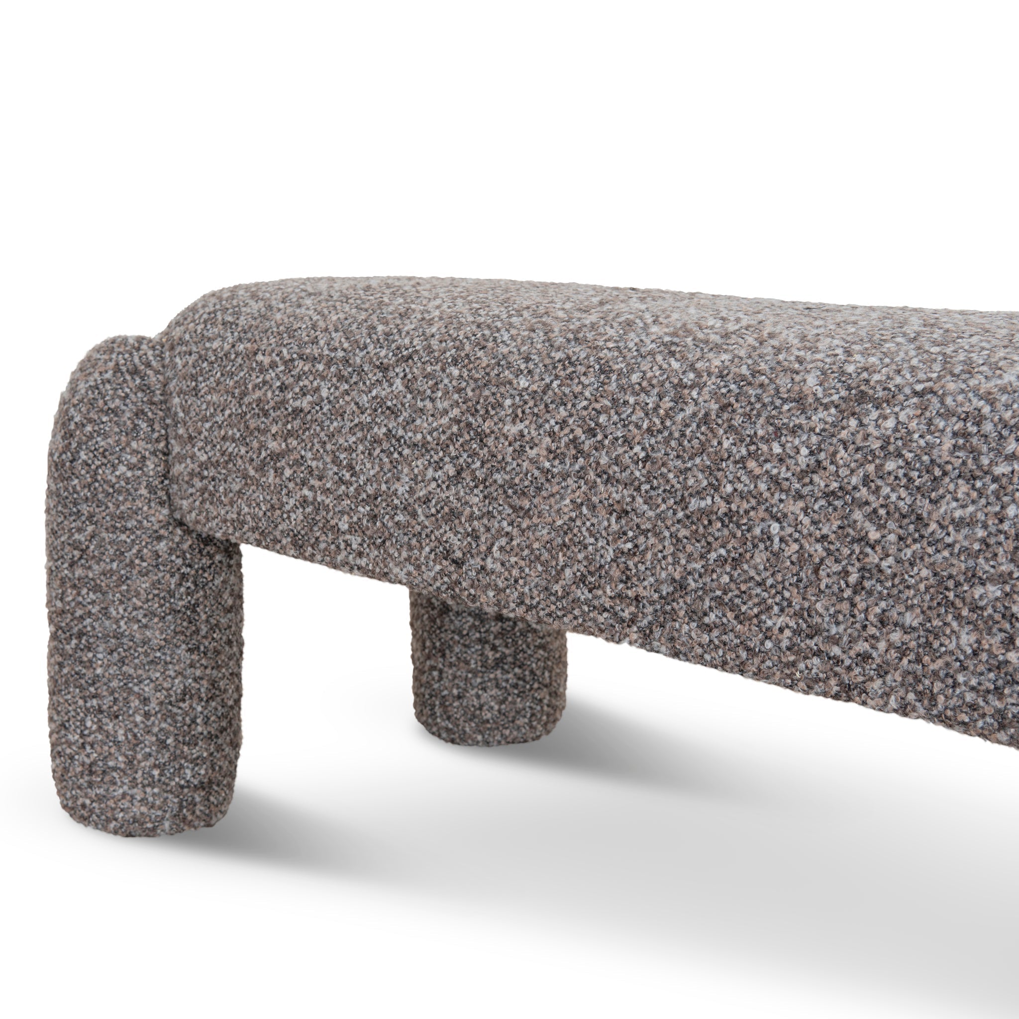 Long Firenze Ottoman- Choco Brown