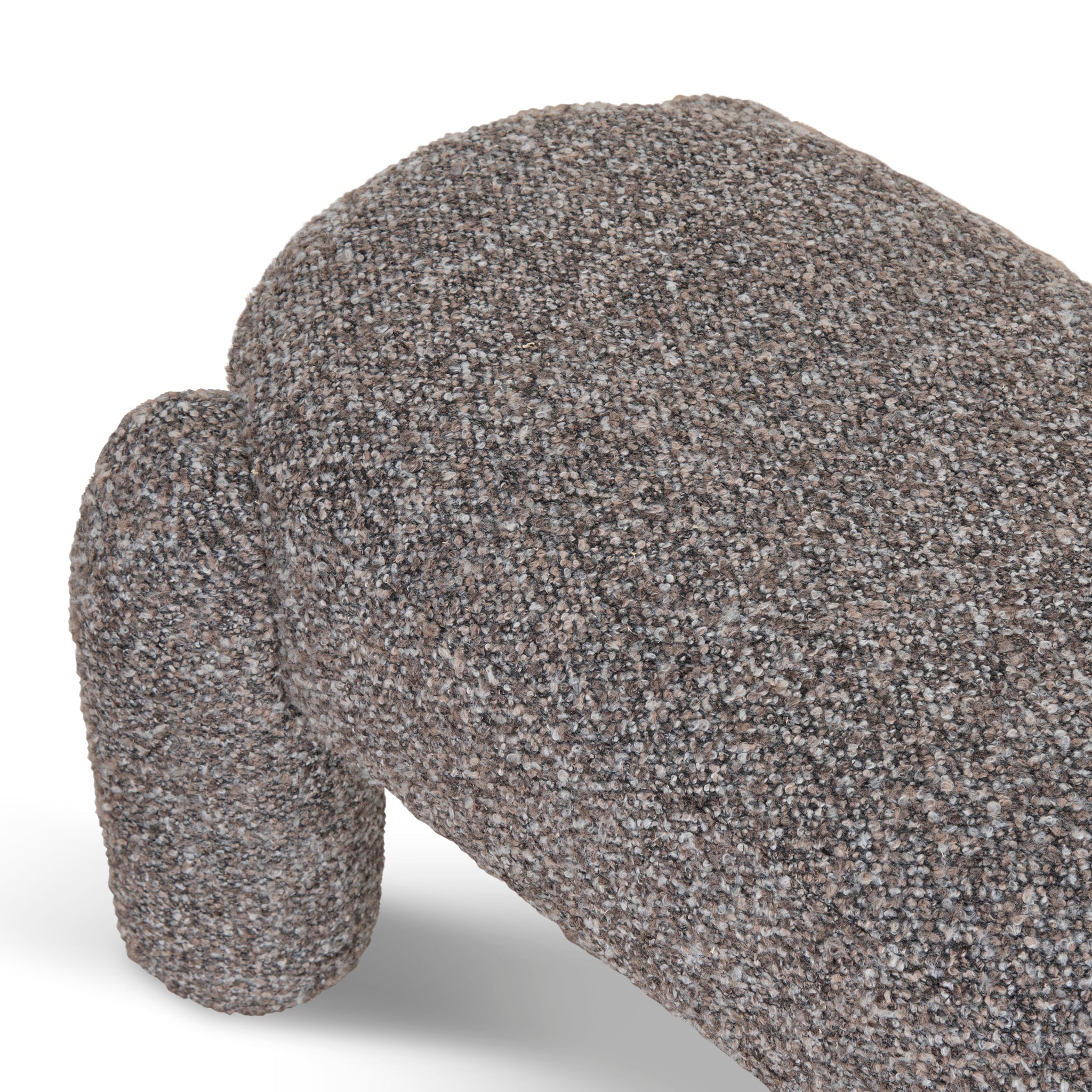 Long Firenze Ottoman- Choco Brown