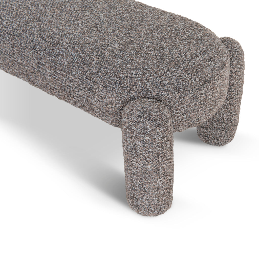 Long Firenze Ottoman- Choco Brown